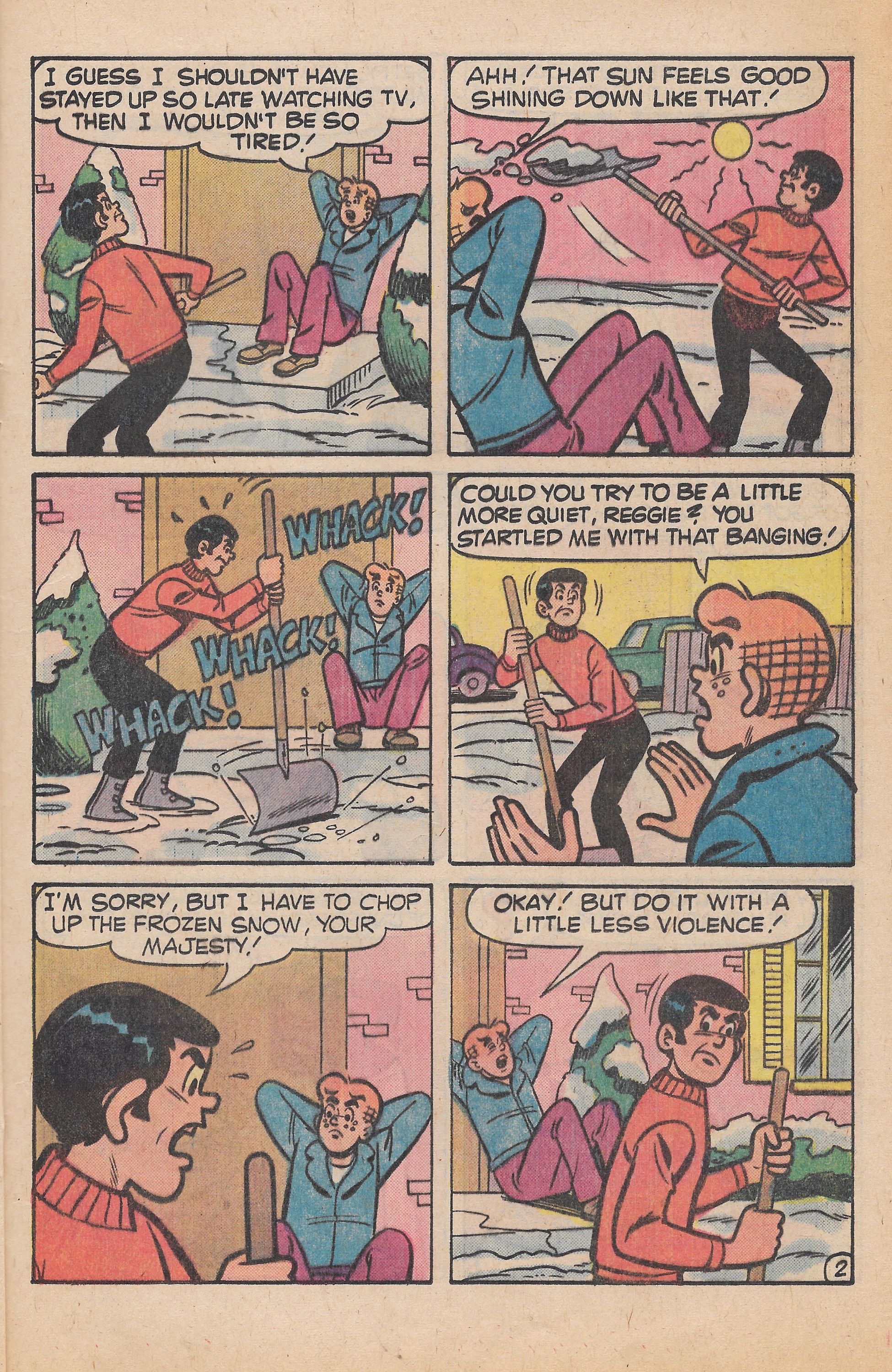 Read online Reggie and Me (1966) comic -  Issue #103 - 21