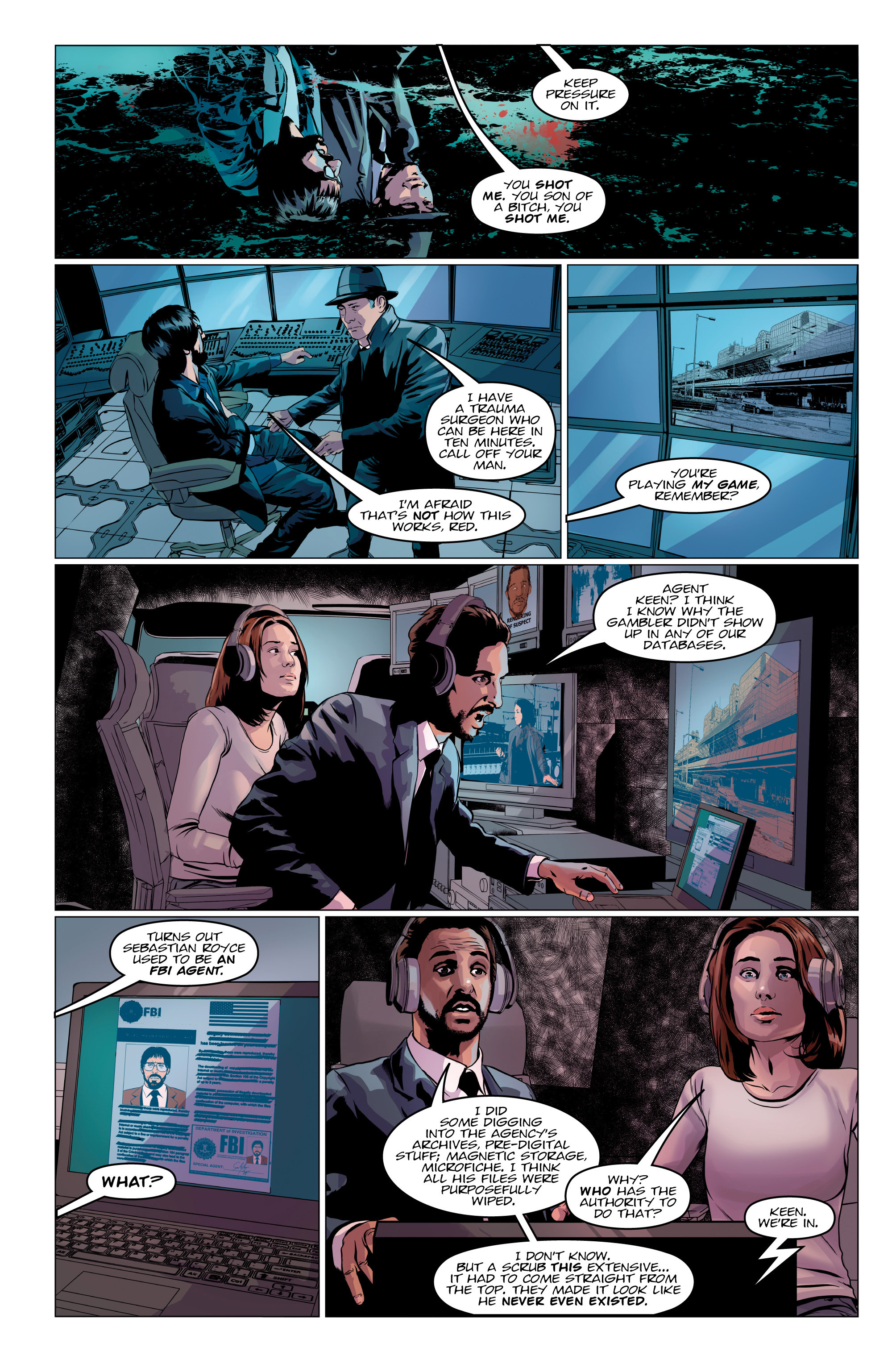 Read online The Blacklist comic -  Issue #4 - 15