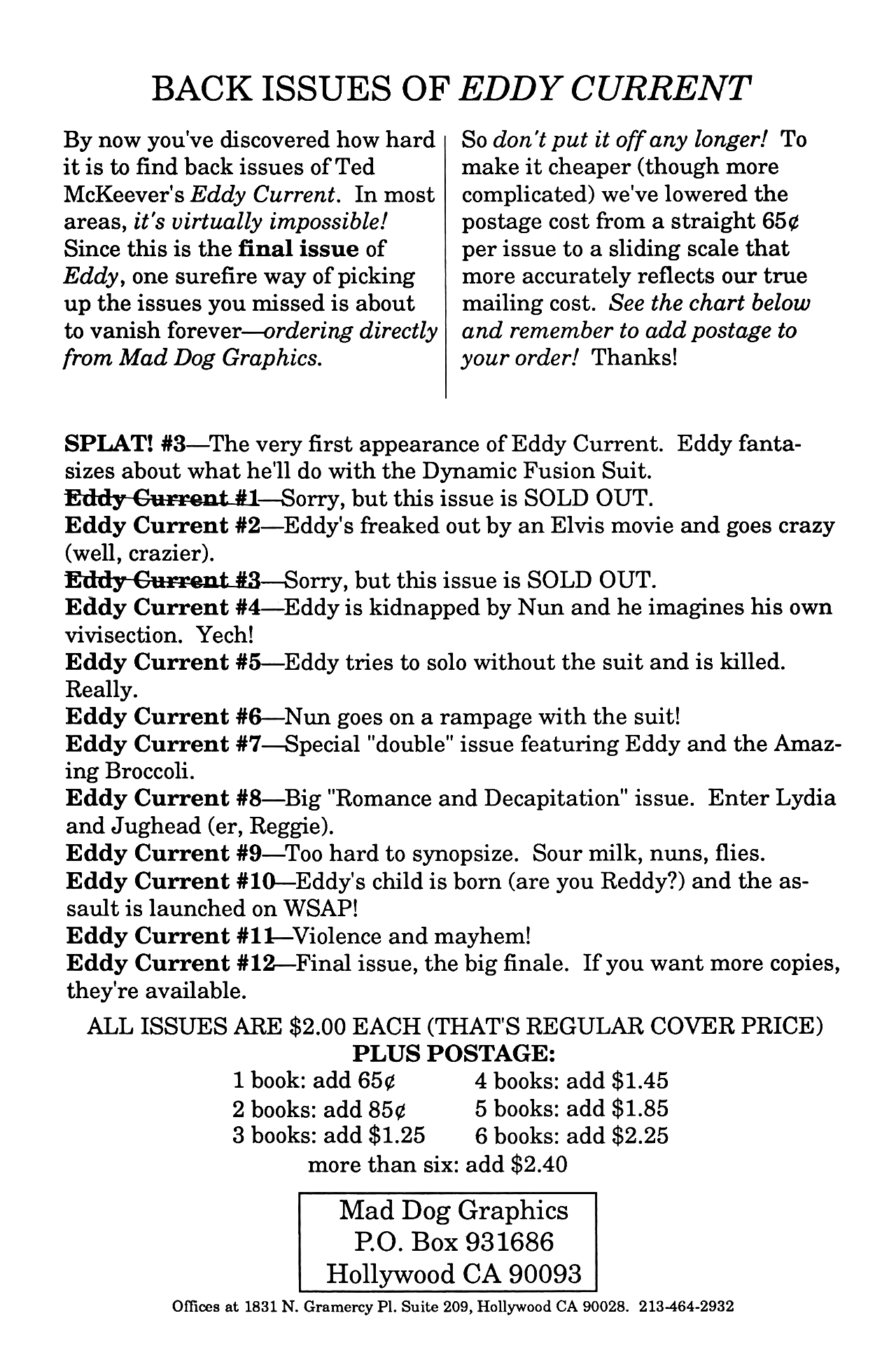 Read online Eddy Current comic -  Issue #12 - 33