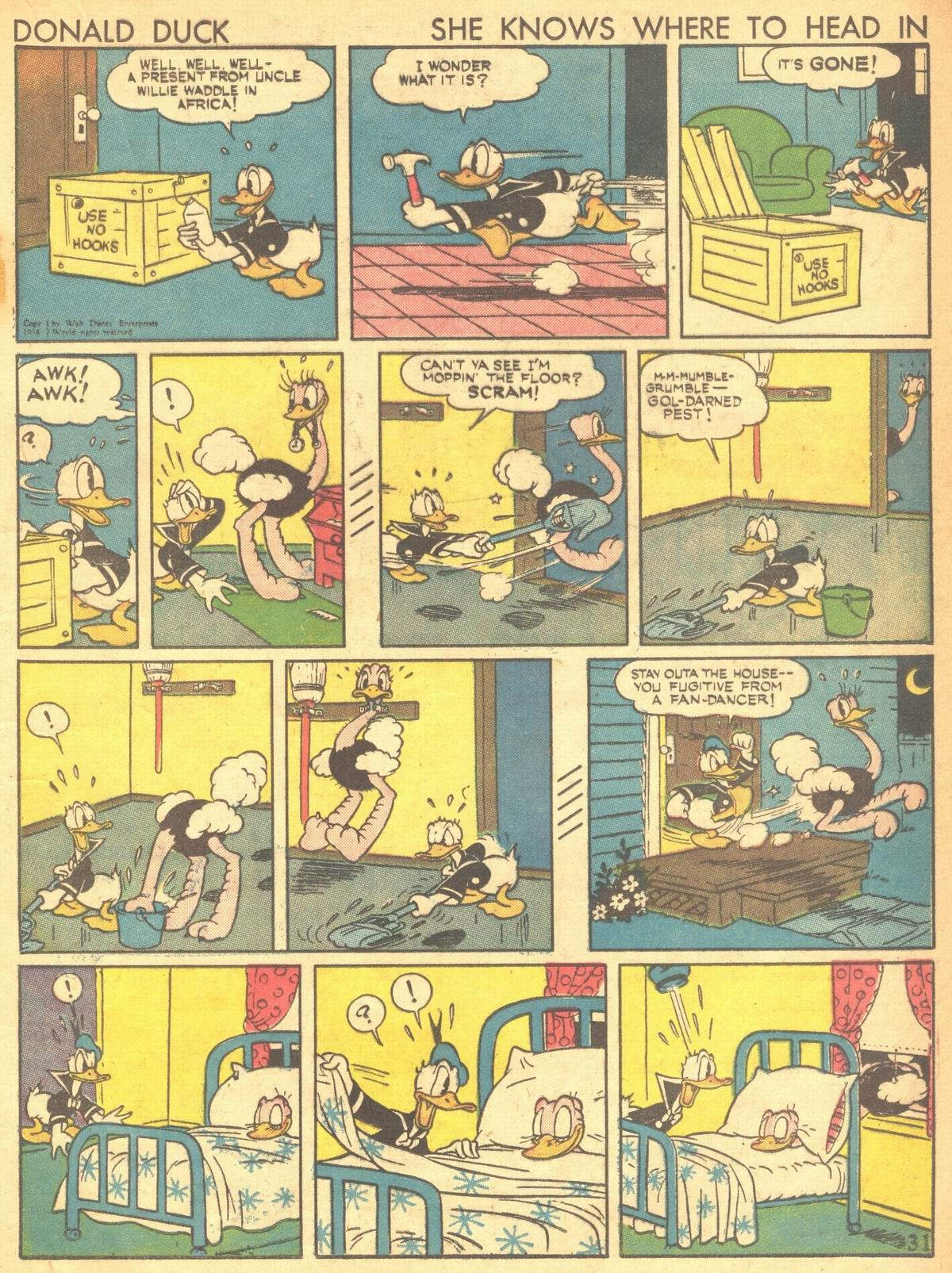 Read online Walt Disney's Comics and Stories comic -  Issue #9 - 33