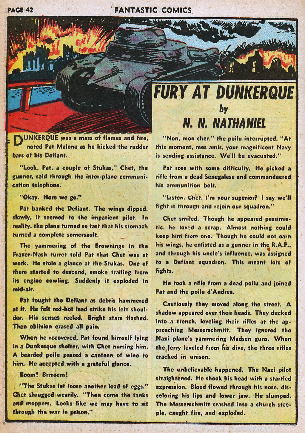 Read online Fantastic Comics comic -  Issue #20 - 42