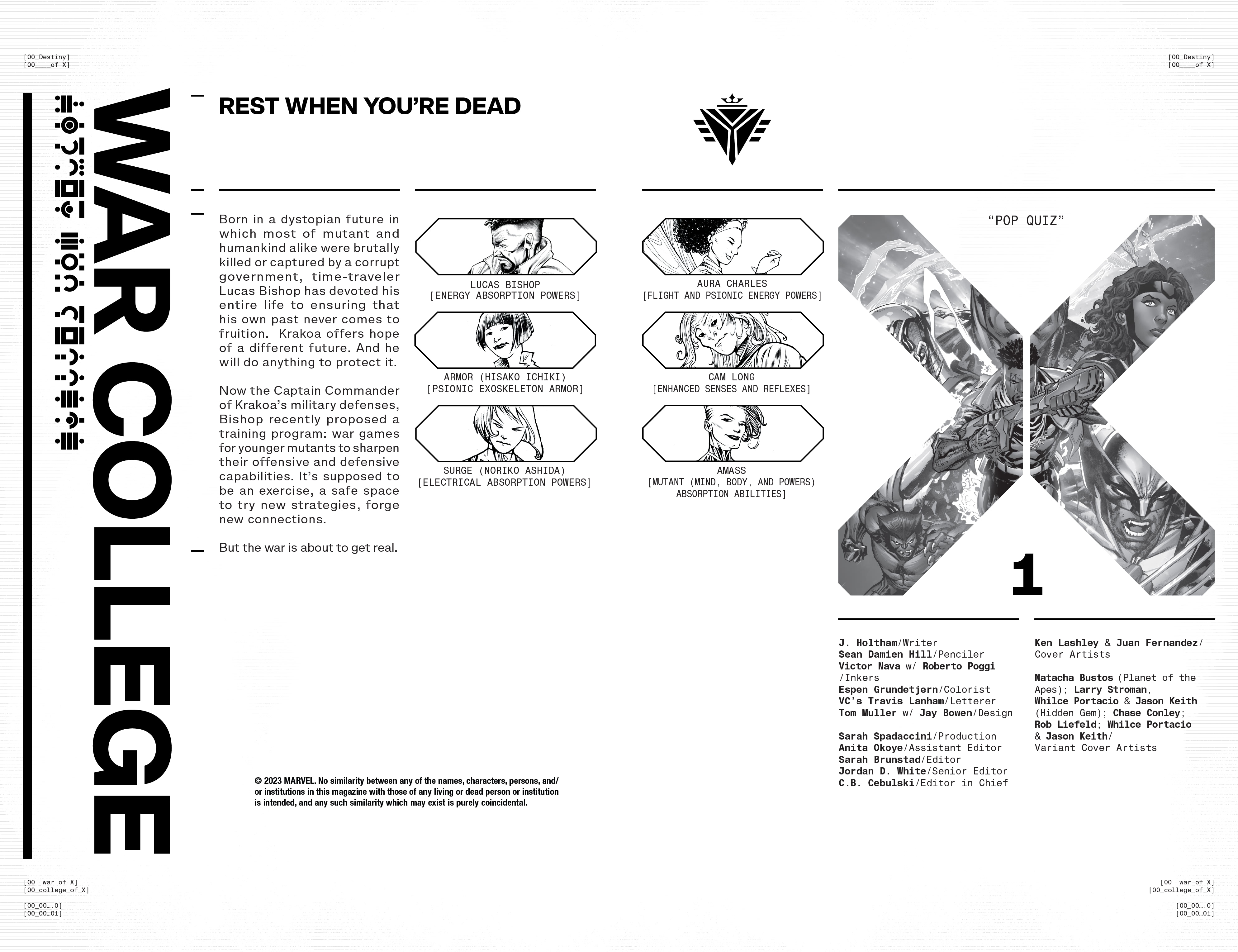 Read online Bishop: War College comic -  Issue #1 - 7