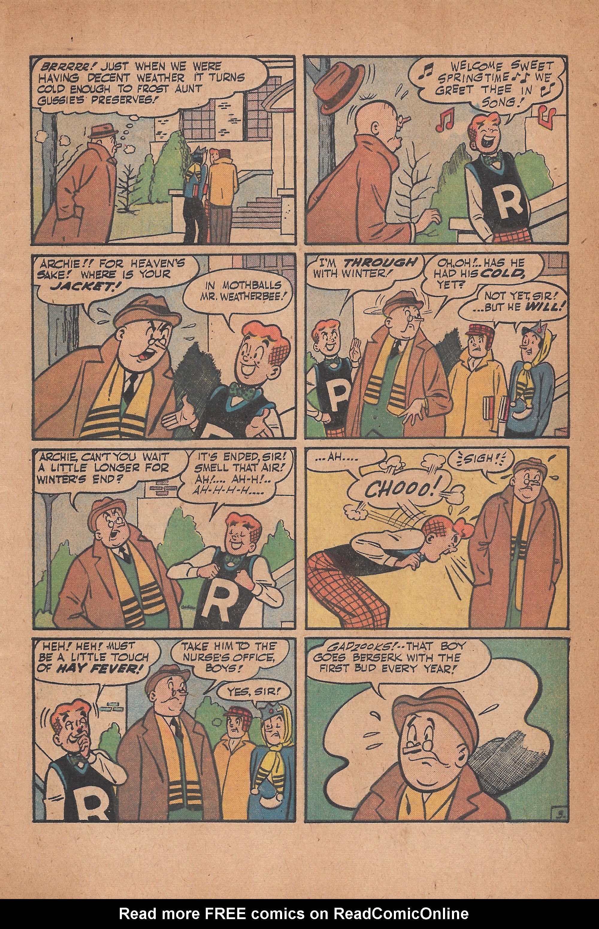 Read online Pep Comics comic -  Issue #121 - 5