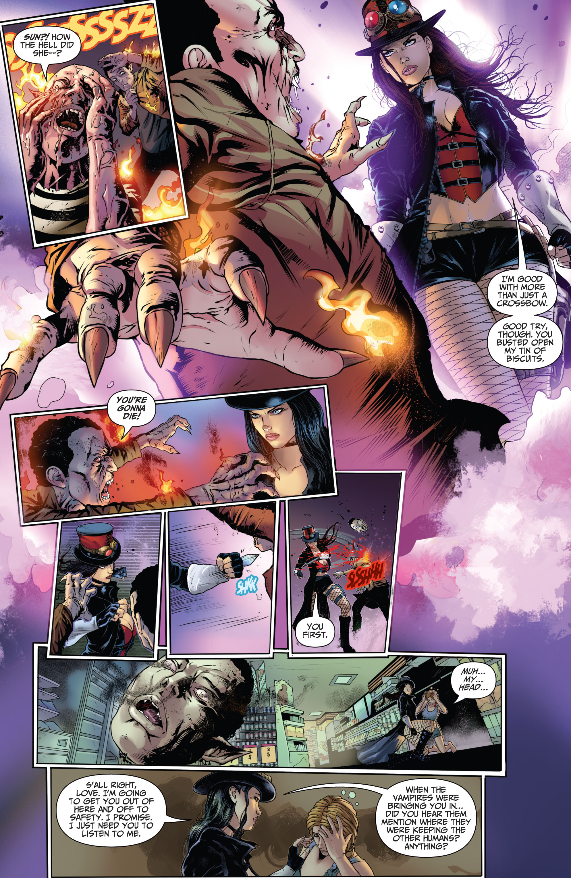 Read online Van Helsing: From the Depths comic -  Issue # Full - 11