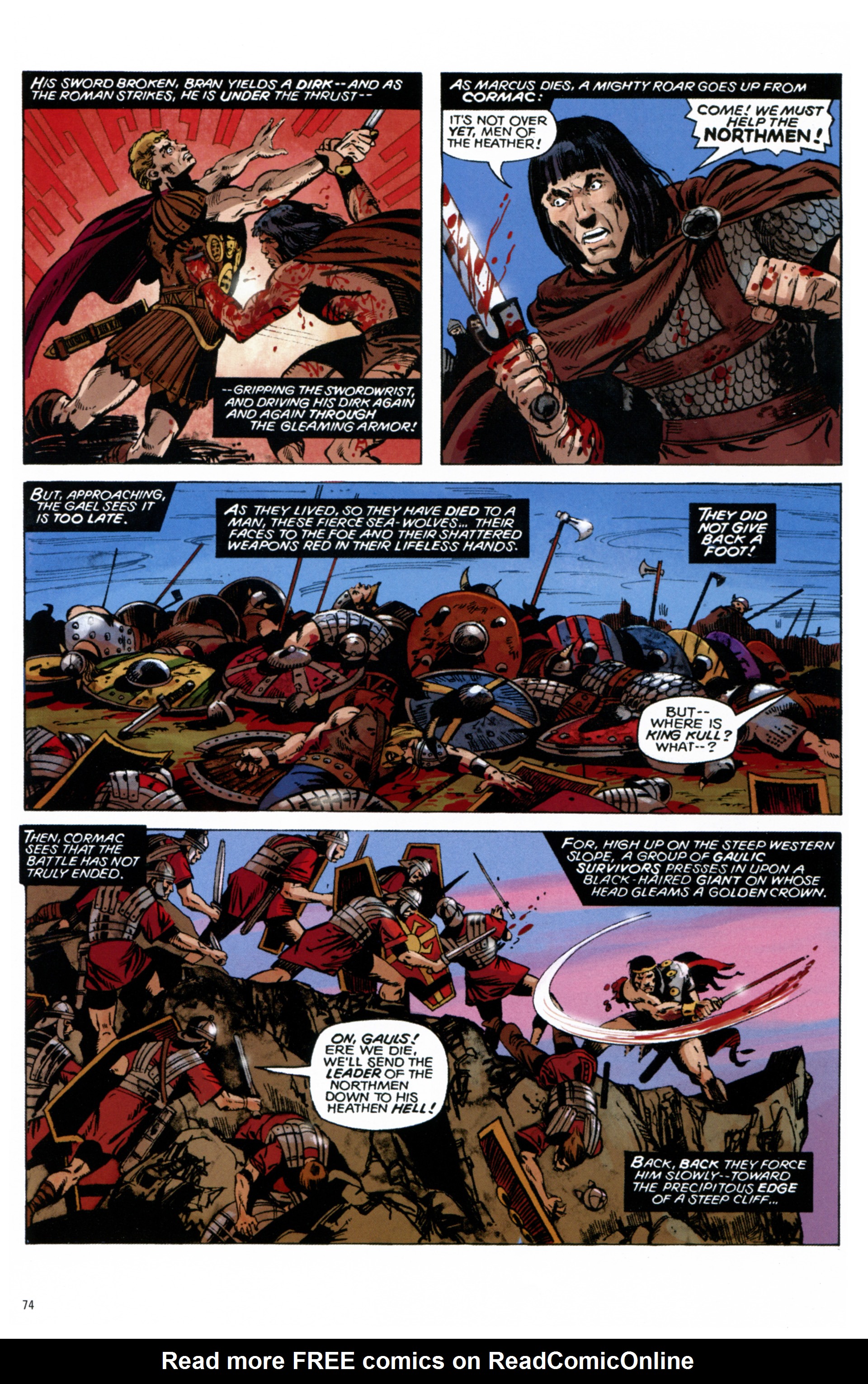 Read online Robert E. Howard's Savage Sword comic -  Issue #5 - 76