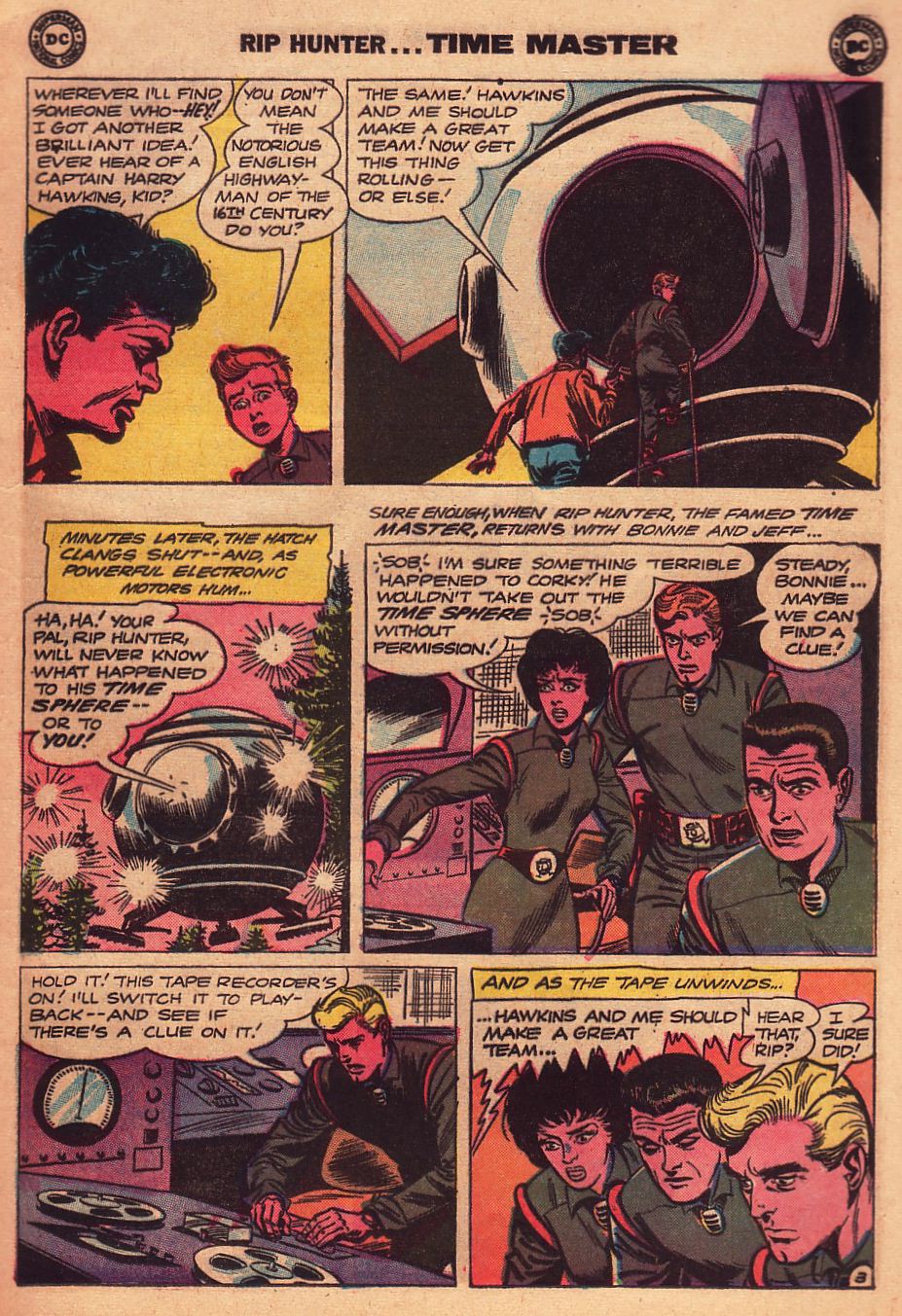 Read online Rip Hunter...Time Master comic -  Issue #16 - 5