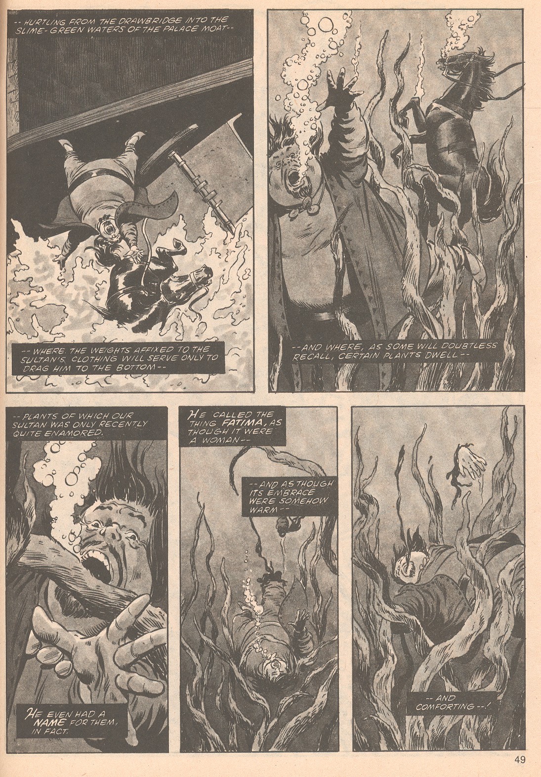 Read online The Savage Sword Of Conan comic -  Issue #63 - 49