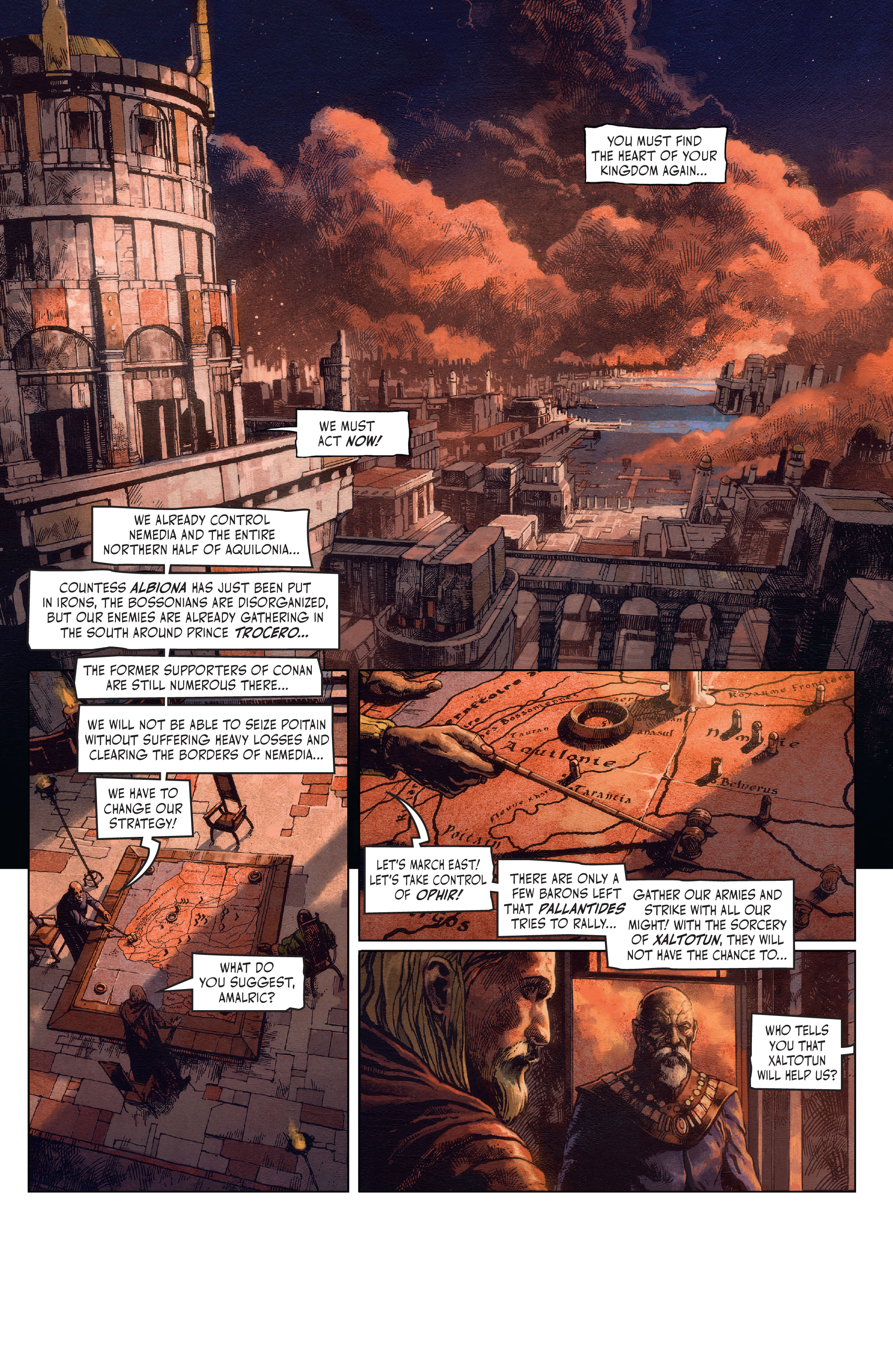 Read online The Cimmerian: Hour of the Dragon comic -  Issue #2 - 15