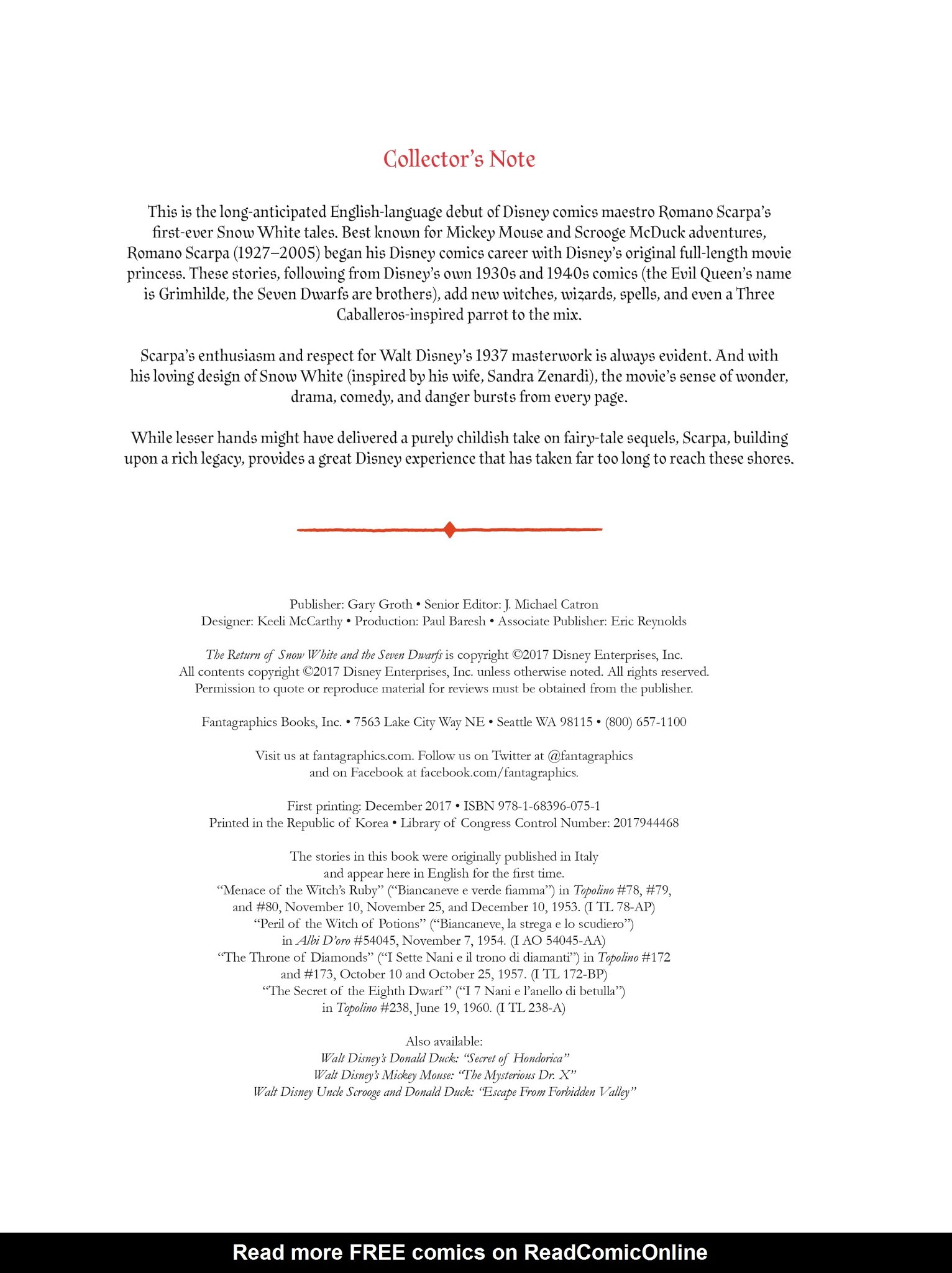 Read online The Return of Snow White and the Seven Dwarfs comic -  Issue # TPB (Part 1) - 3