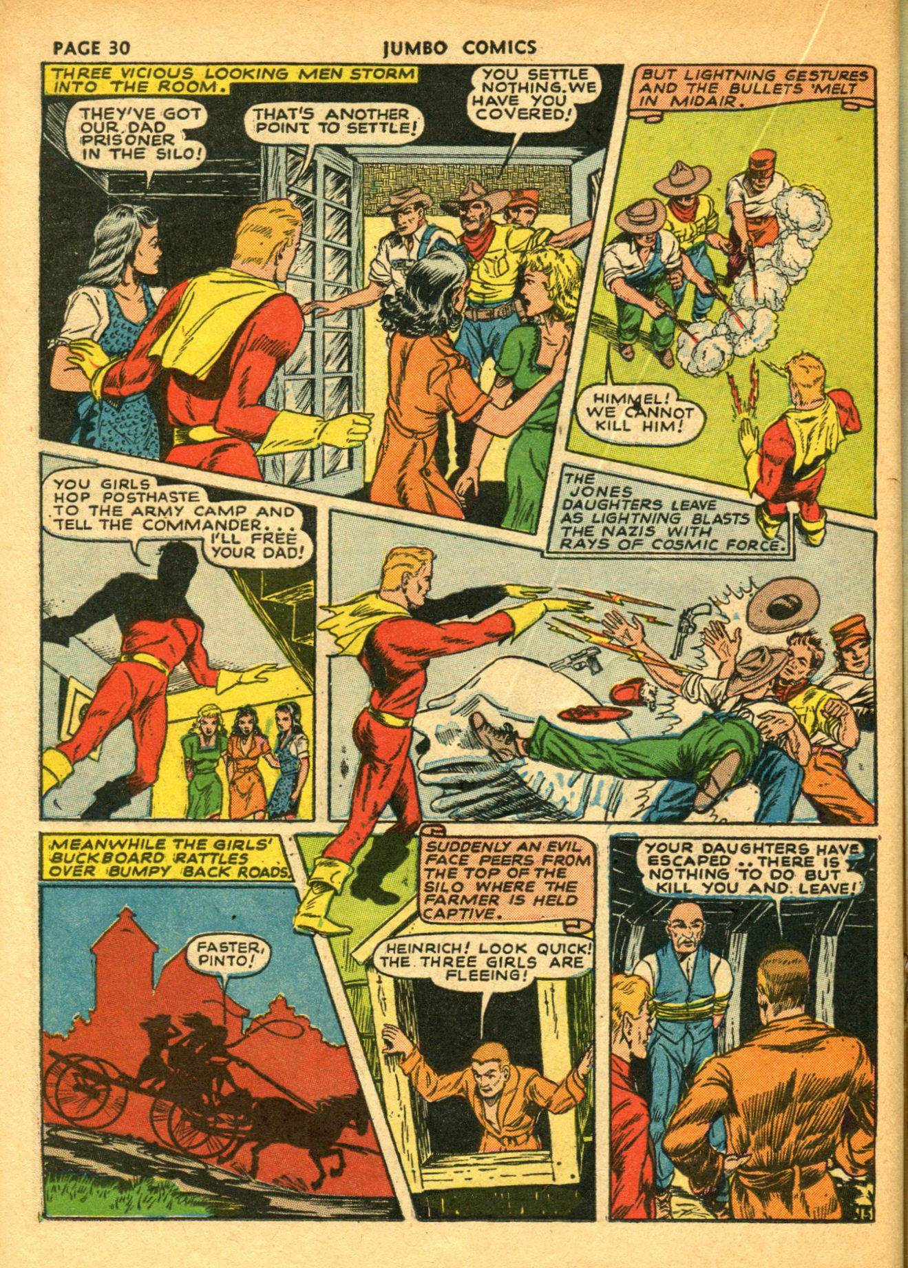 Read online Jumbo Comics comic -  Issue #34 - 33