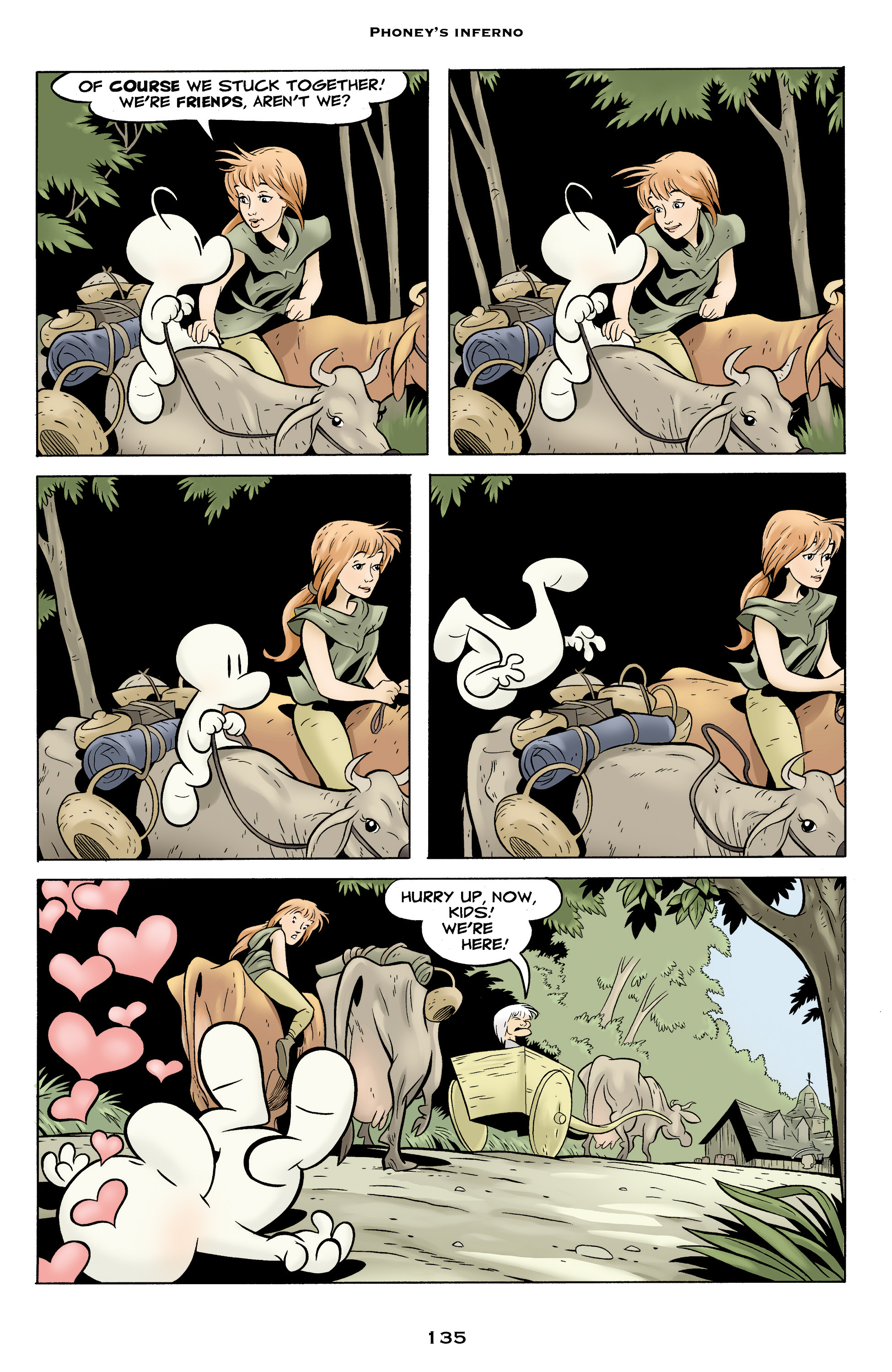Read online Bone: Out From Boneville comic -  Issue # TPB - 135