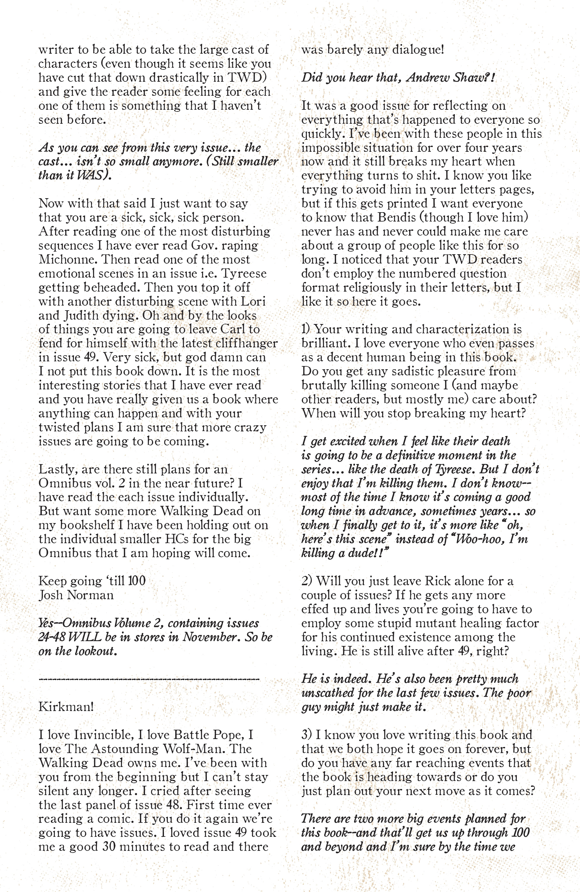 Read online The Walking Dead Deluxe comic -  Issue #53 - 26