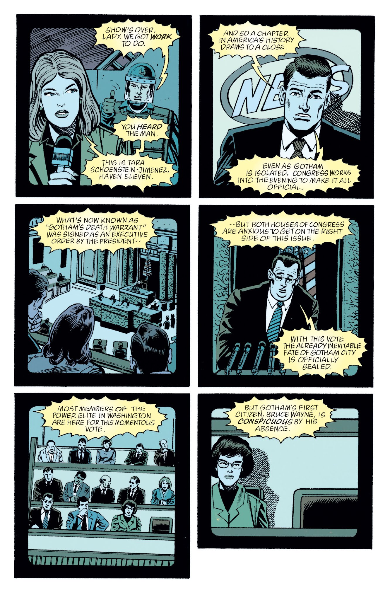 Read online Batman: Road To No Man's Land comic -  Issue # TPB 2 - 284