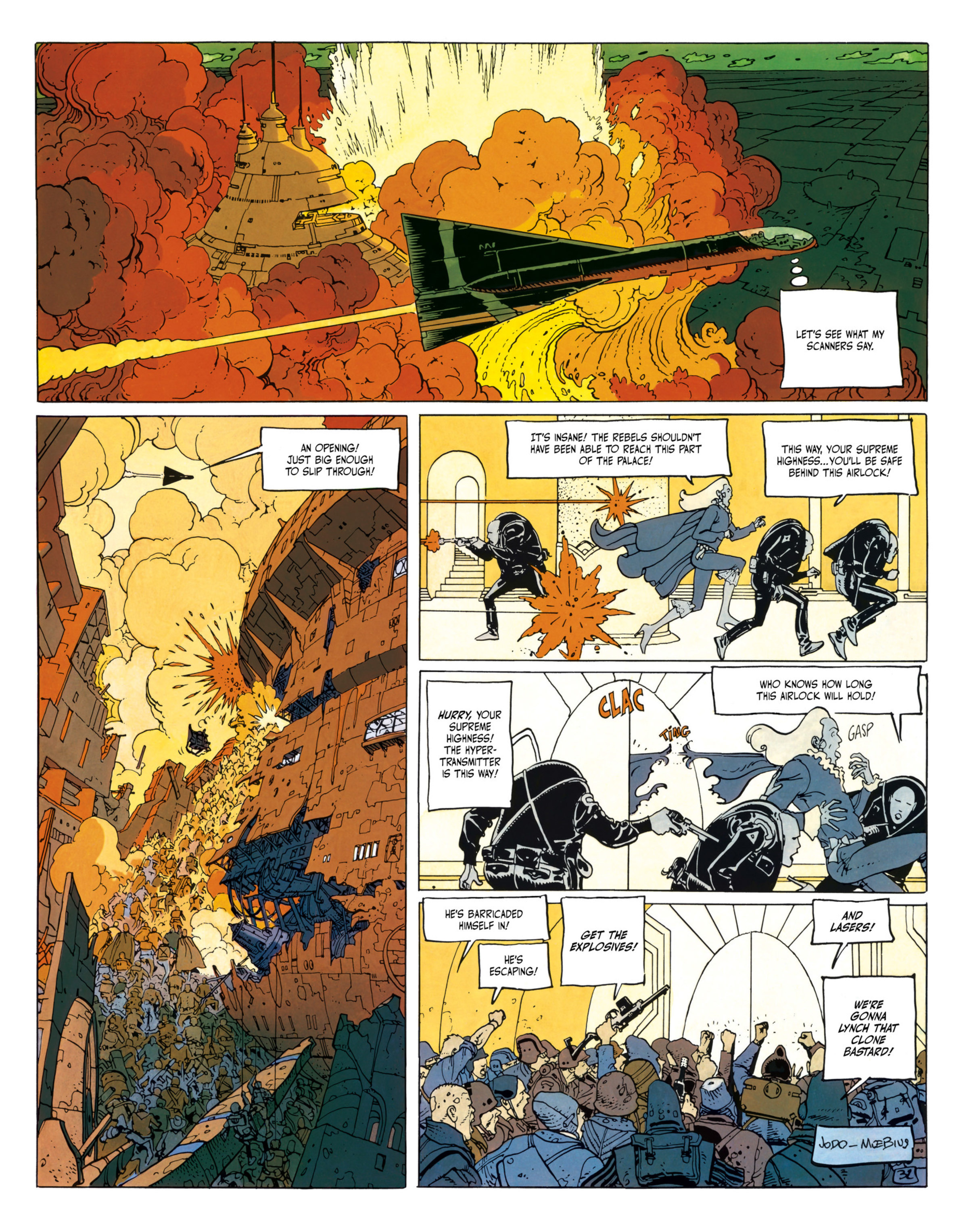 Read online The Incal comic -  Issue # TPB 2 - 35