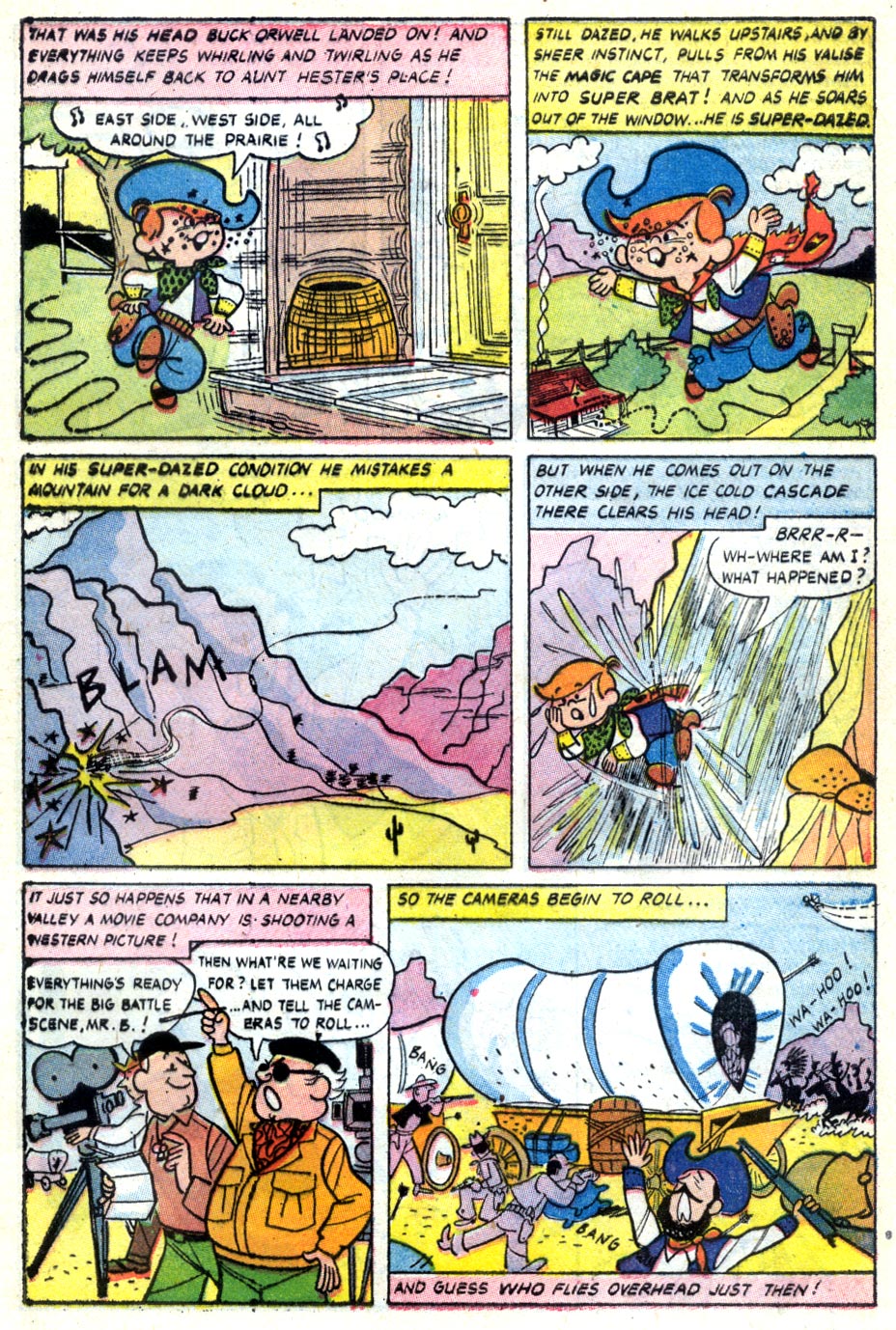 Read online Super-Brat! comic -  Issue #4 - 9