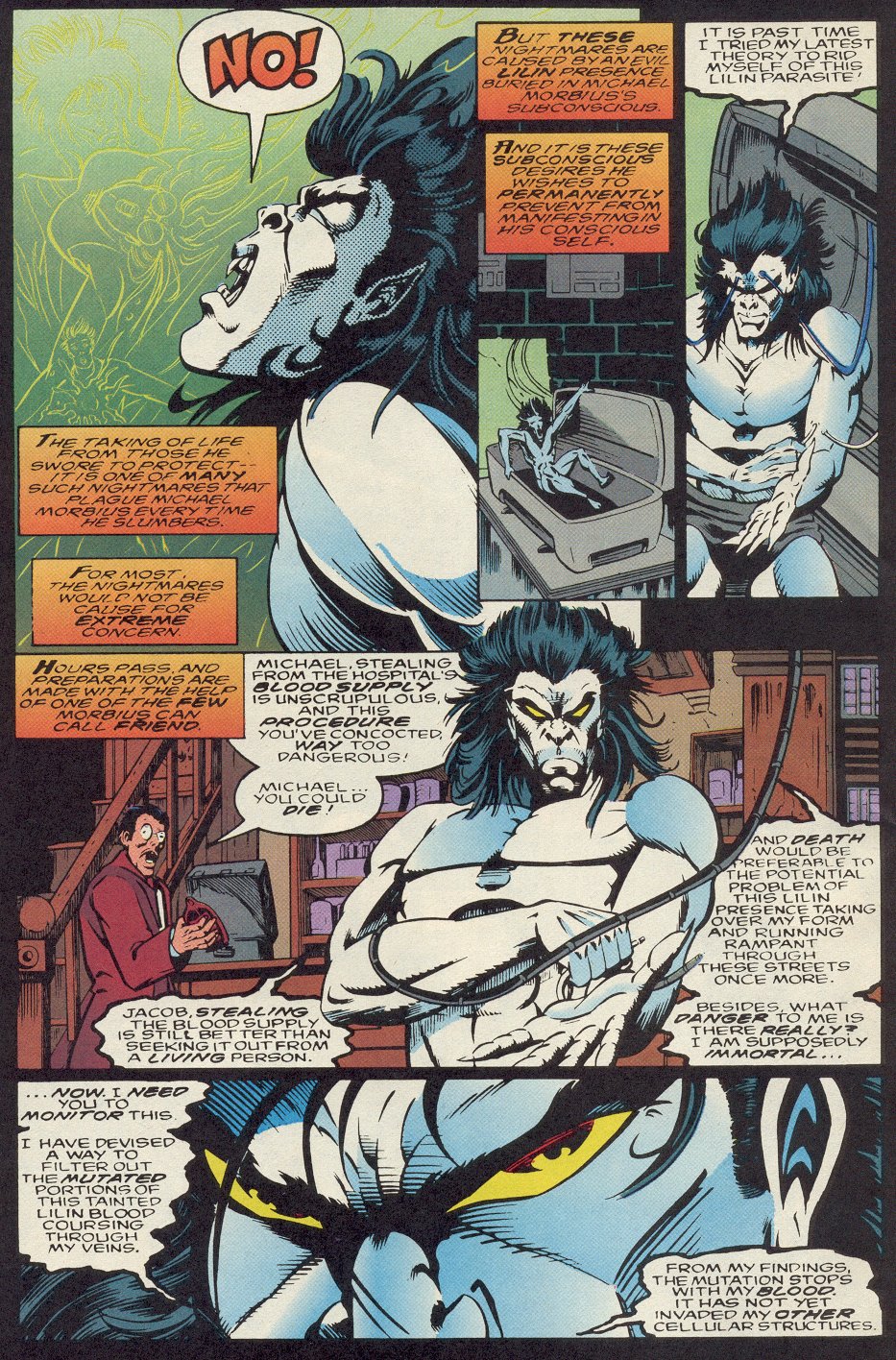Read online Morbius: The Living Vampire (1992) comic -  Issue #20 - 5
