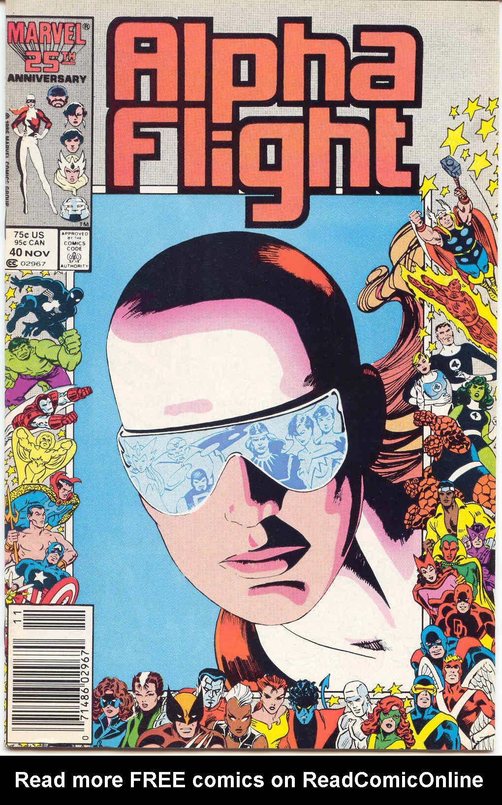 Read online Alpha Flight (1983) comic -  Issue #40 - 1