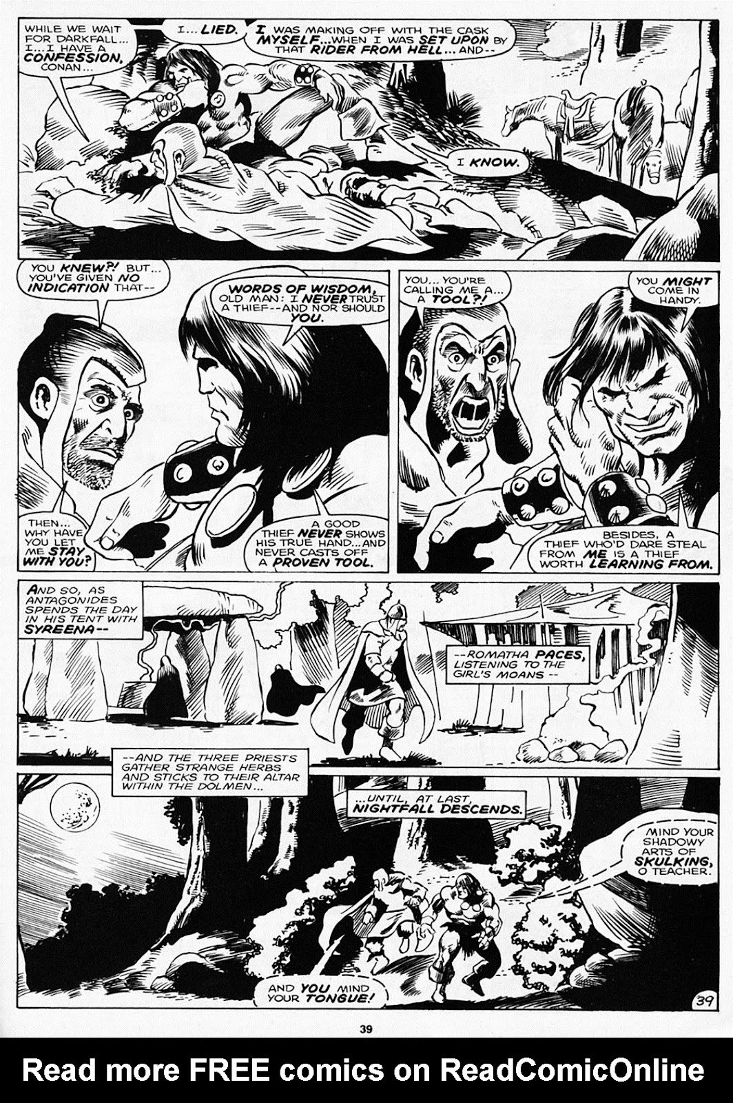 The Savage Sword Of Conan issue 180 - Page 41