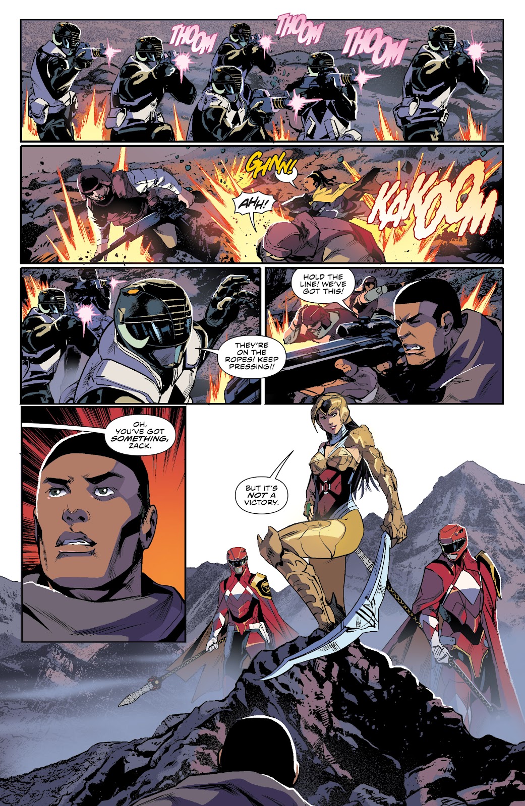 Mighty Morphin Power Rangers issue 14 - Page 12