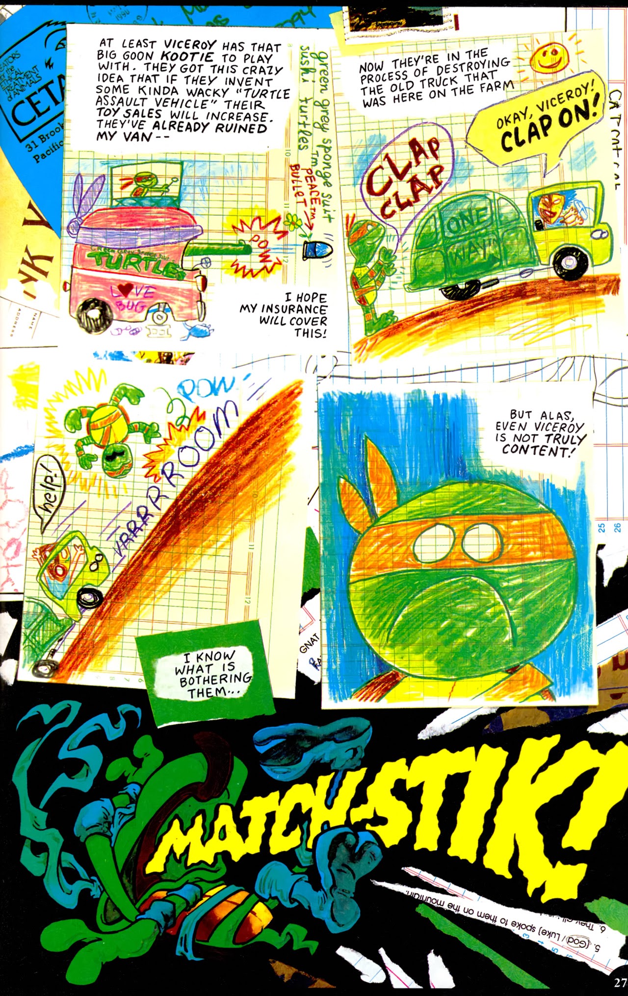 Read online Green-Grey Sponge-Suit Sushi Turtles comic -  Issue # Full - 29