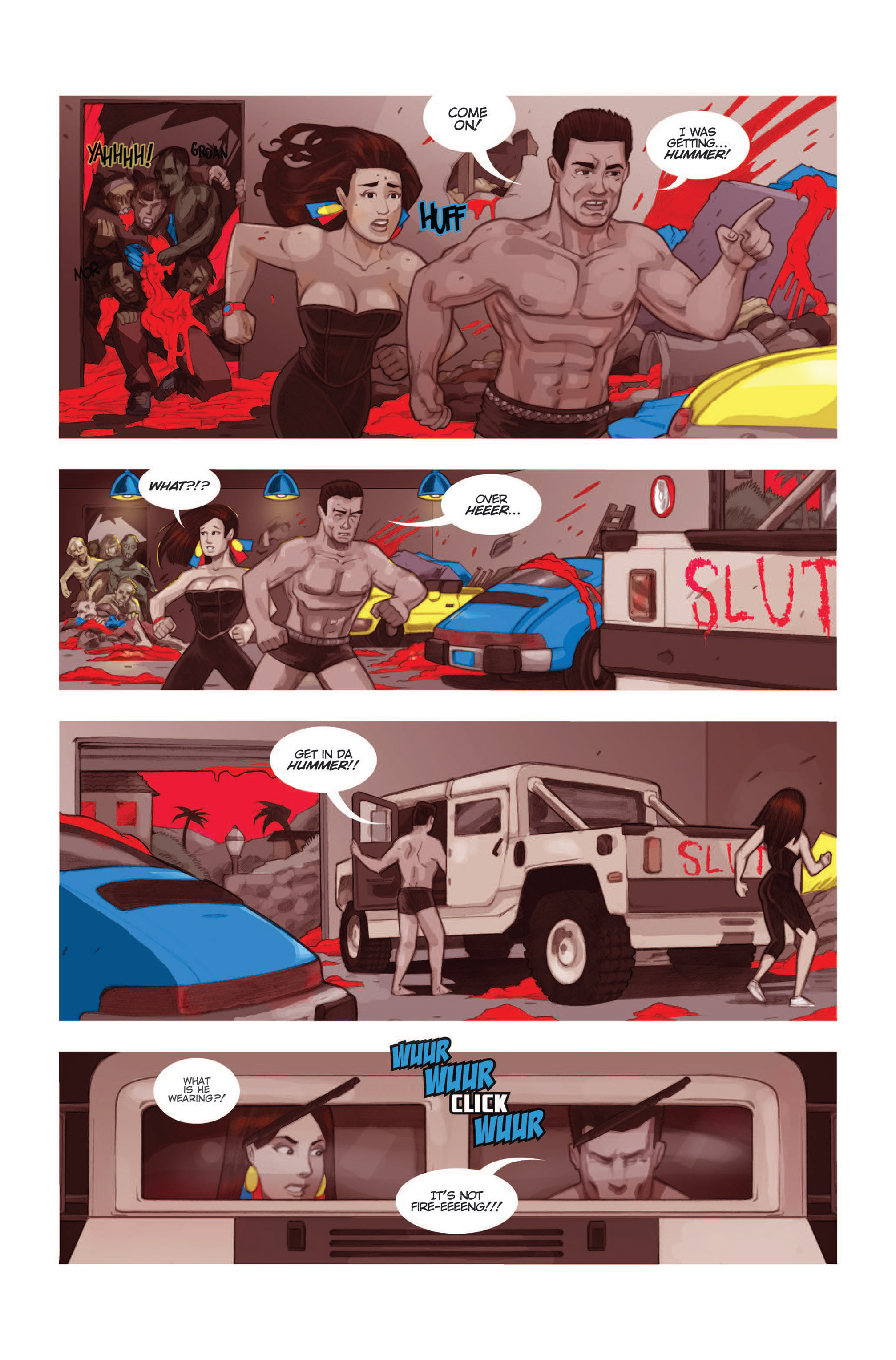 Read online Night of the 80's Undead comic -  Issue # TPB - 58