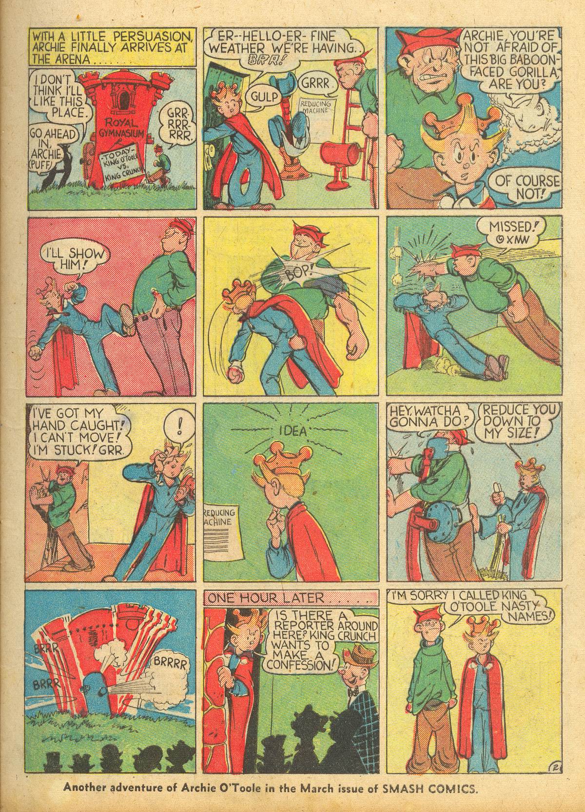 Read online Smash Comics comic -  Issue #7 - 22