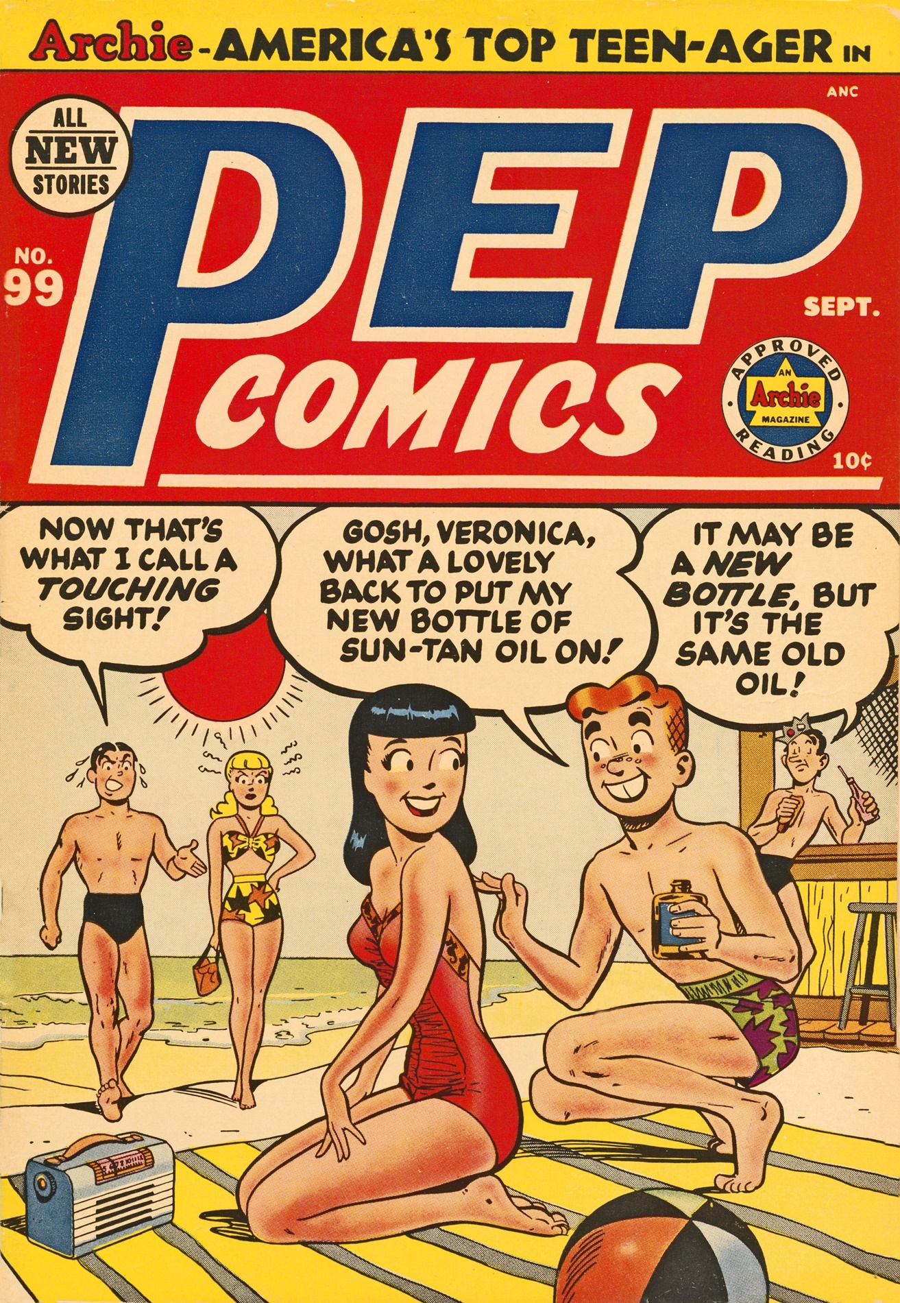 Read online Pep Comics comic -  Issue #99 - 1