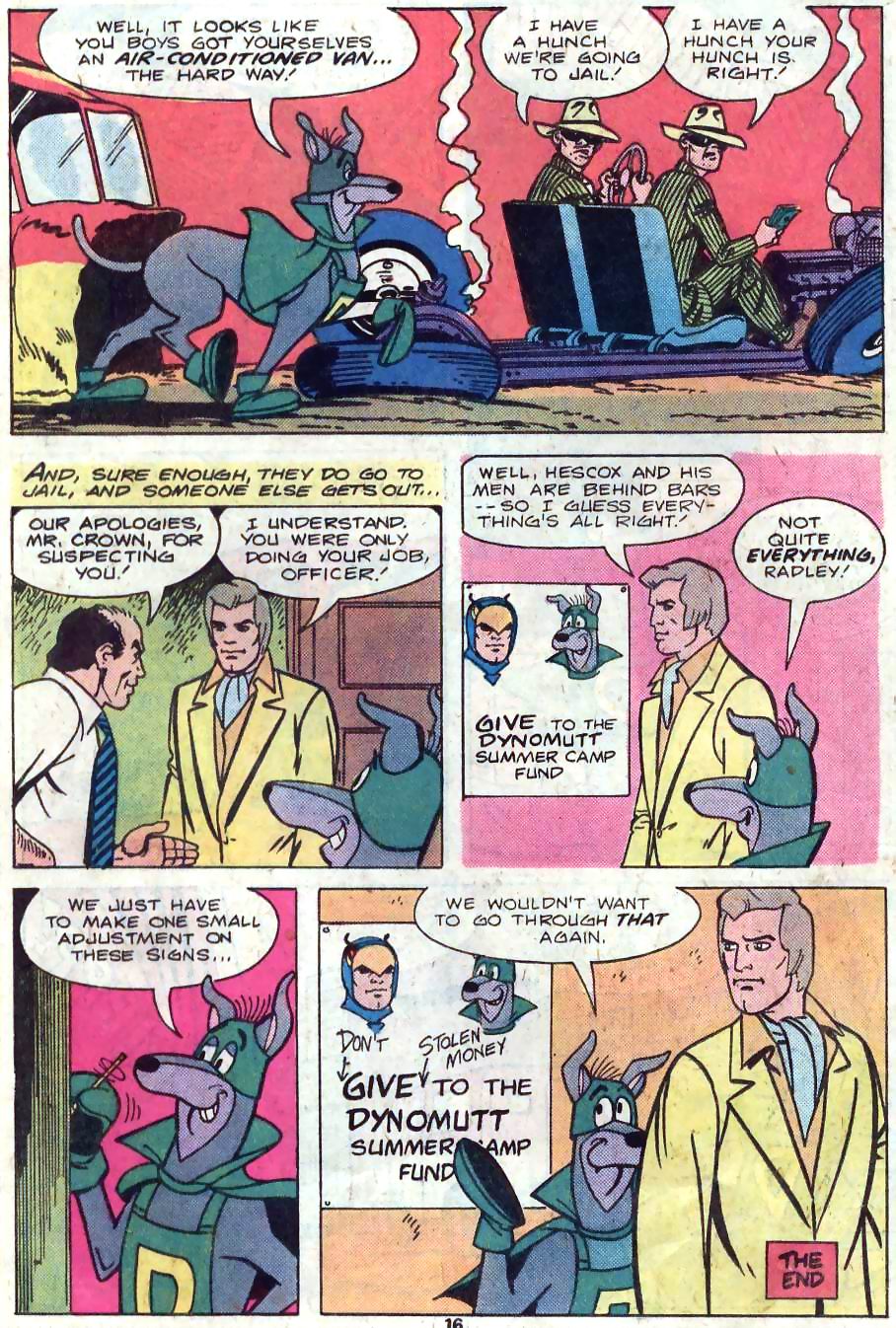 Read online Dynomutt comic -  Issue #6 - 11