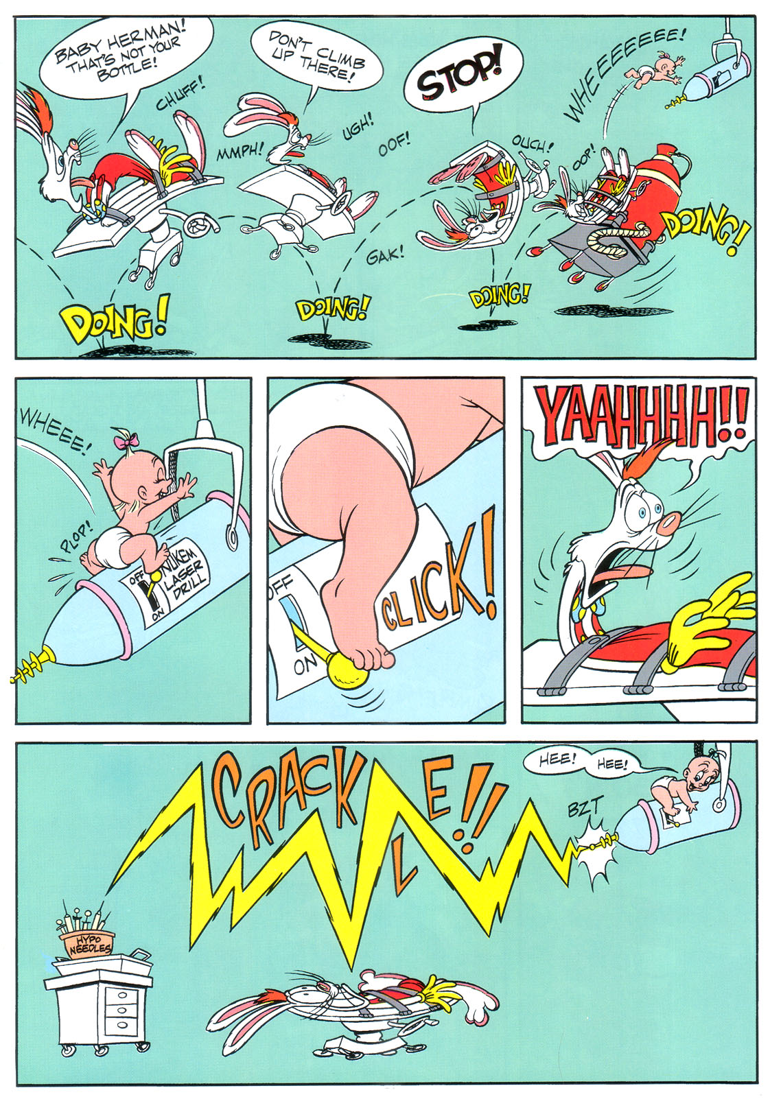 Read online Marvel Graphic Novel: Roger Rabbit in The Resurrection of Doom comic -  Issue # Full - 61