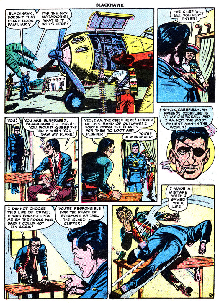 Read online Blackhawk (1957) comic -  Issue #15 - 11