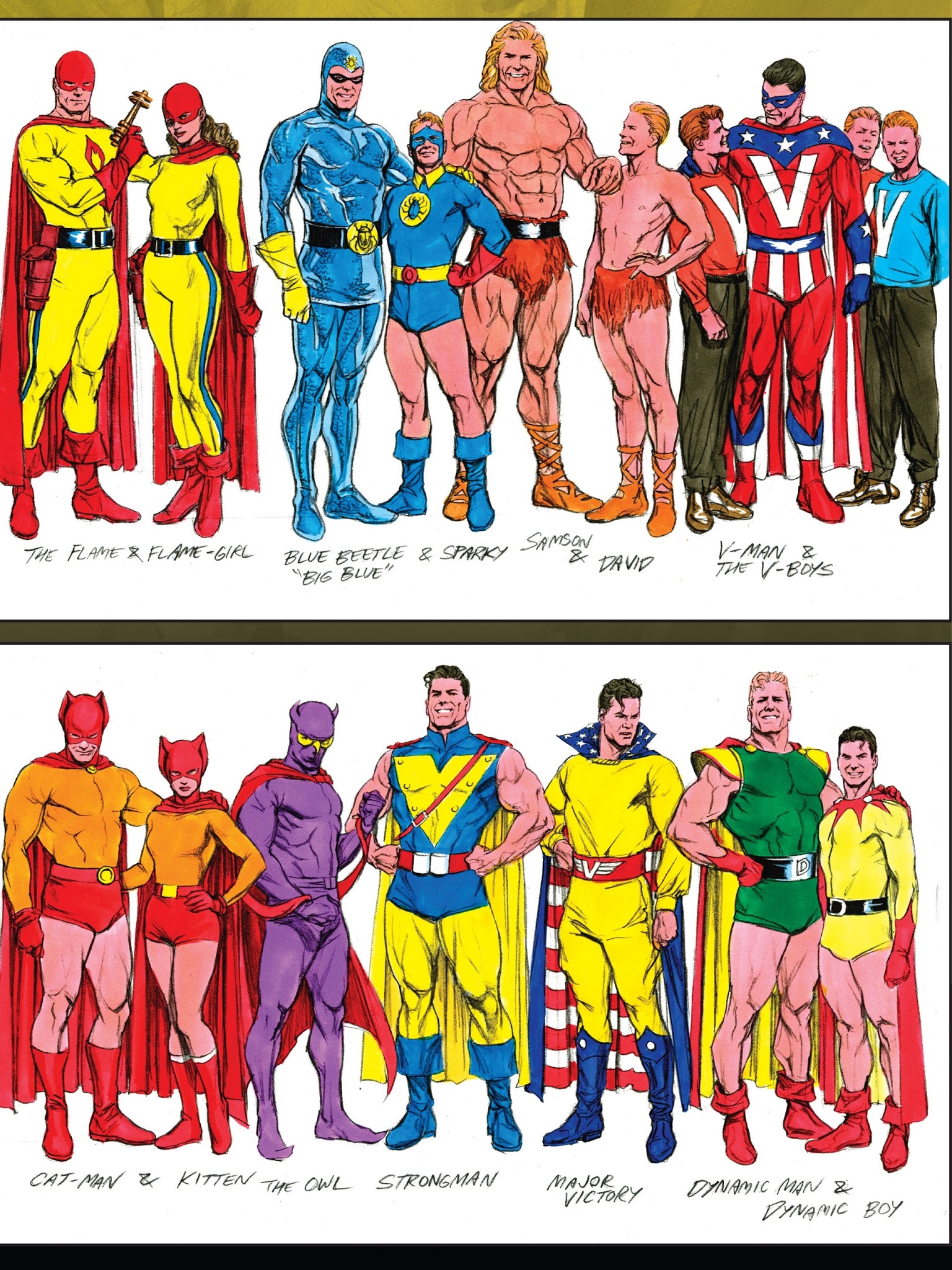 Read online The Dynamite Art of Alex Ross comic -  Issue # TPB - 55