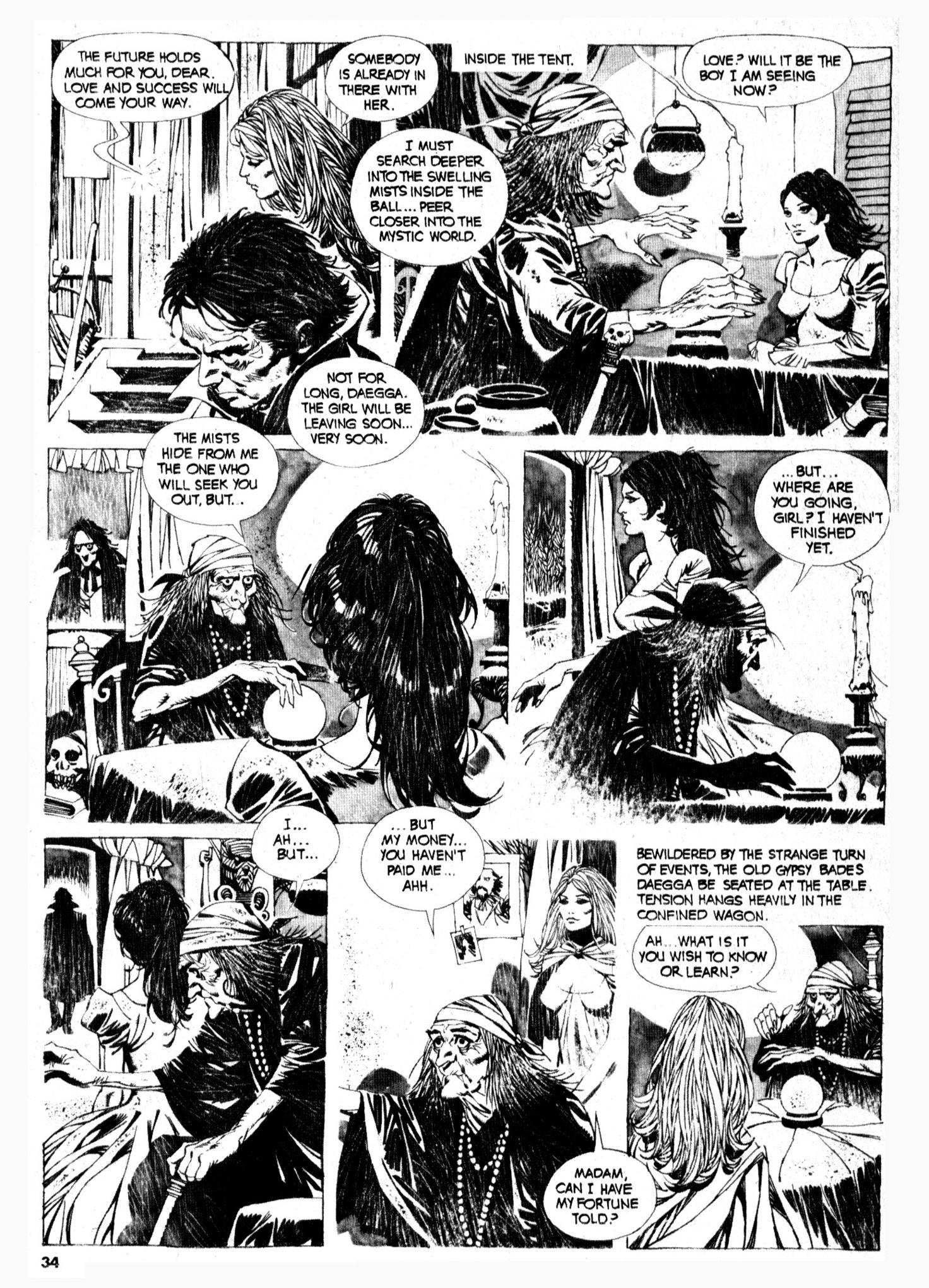 Read online Vampirella (1969) comic -  Issue #37 - 34