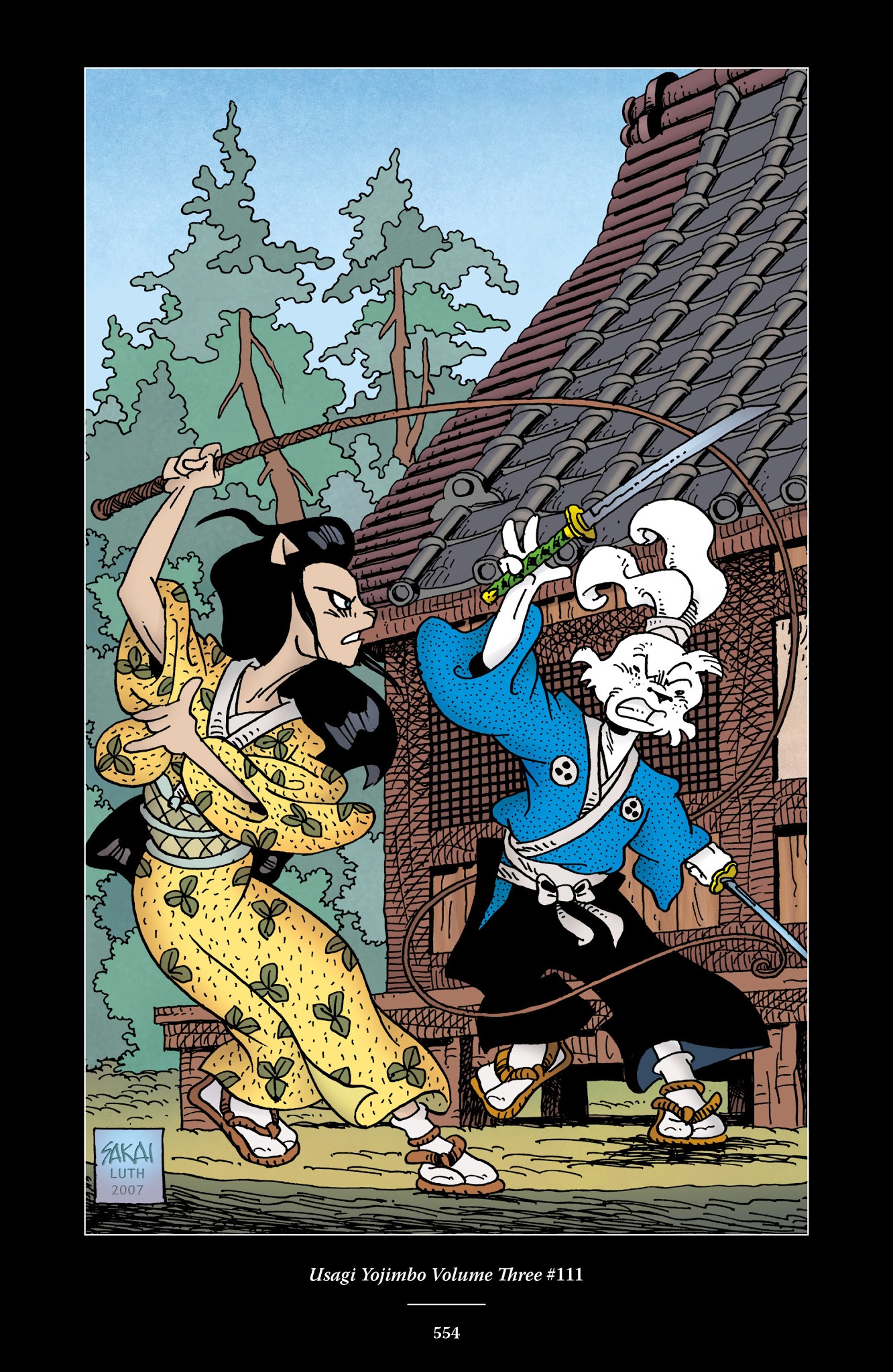 Read online The Usagi Yojimbo Saga comic -  Issue # TPB 6 - 549