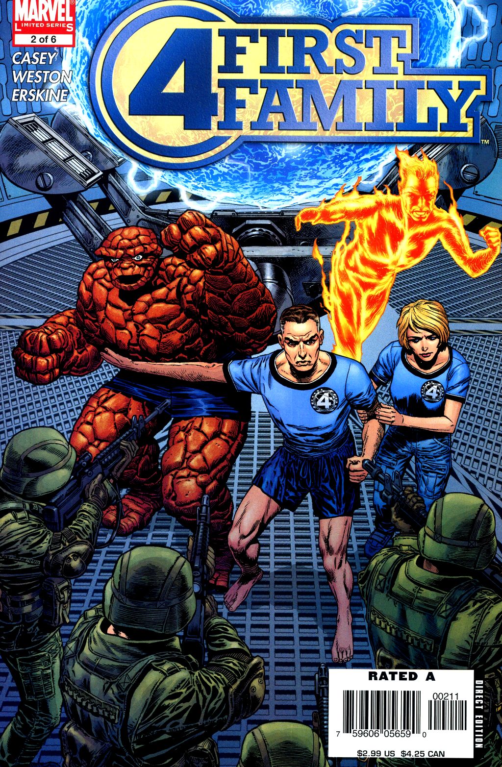 Read online Fantastic Four: First Family comic -  Issue #2 - 1