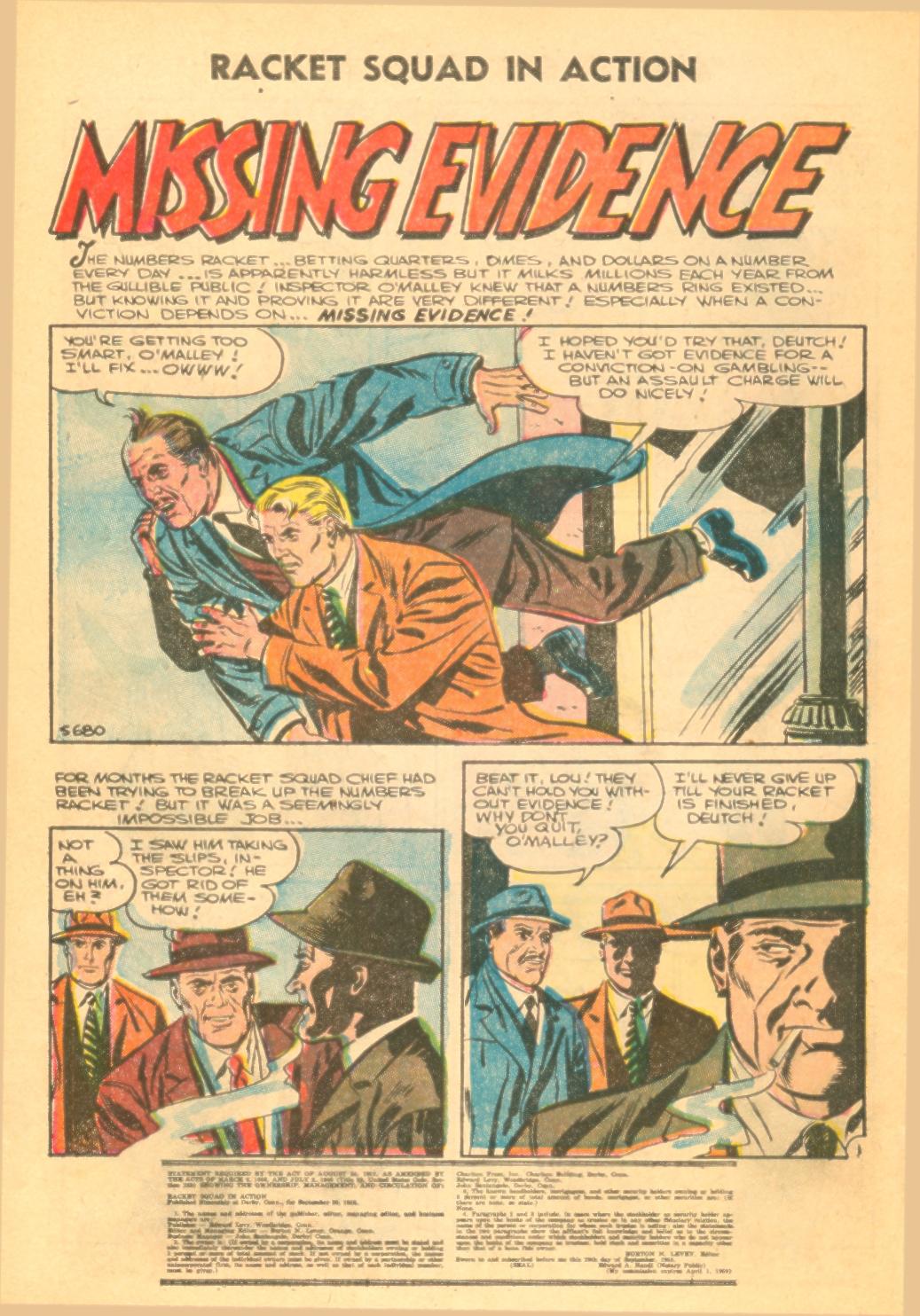 Read online Racket Squad in Action comic -  Issue #22 - 28