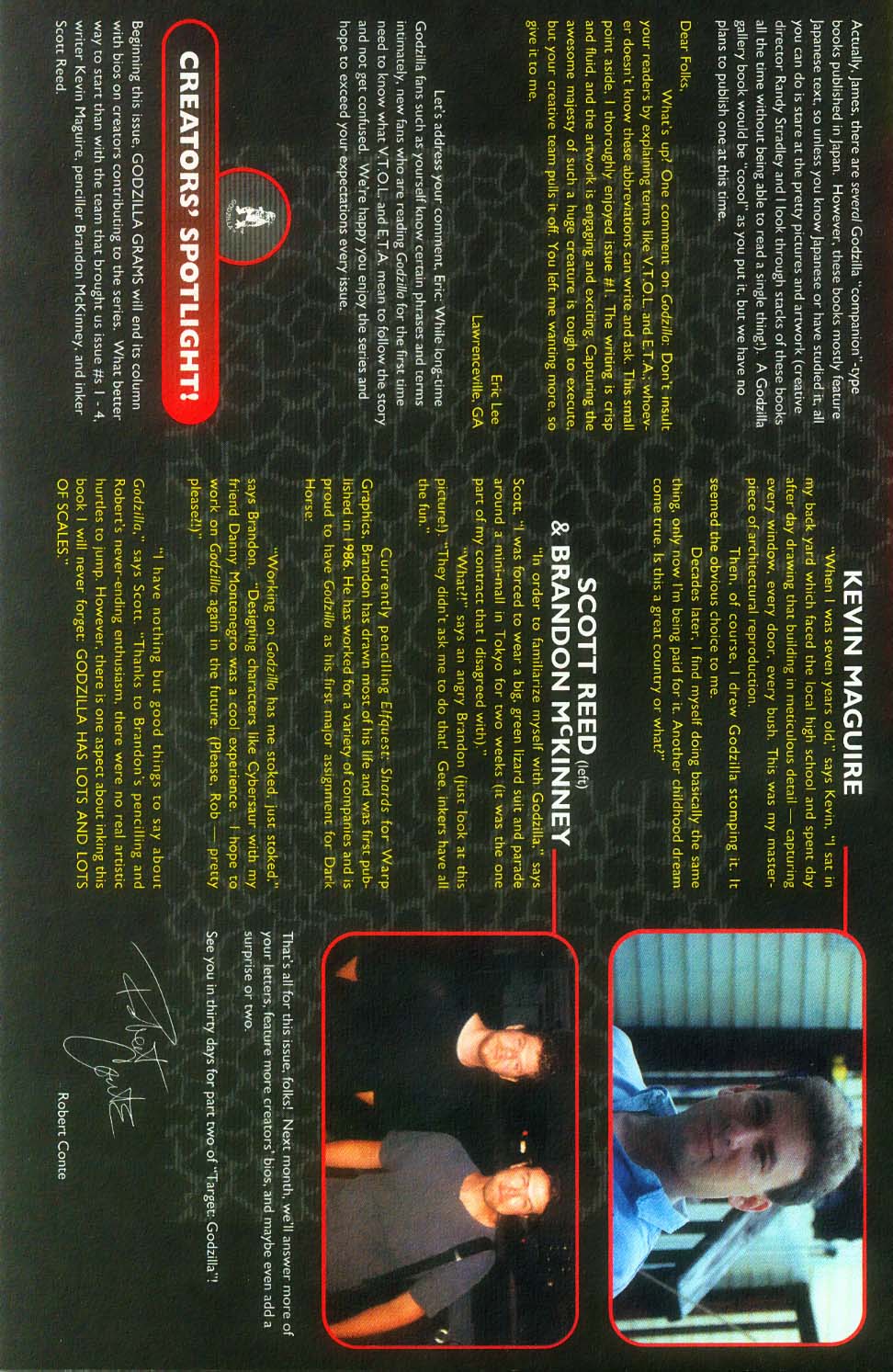 Read online Godzilla (1995) comic -  Issue #5 - 33