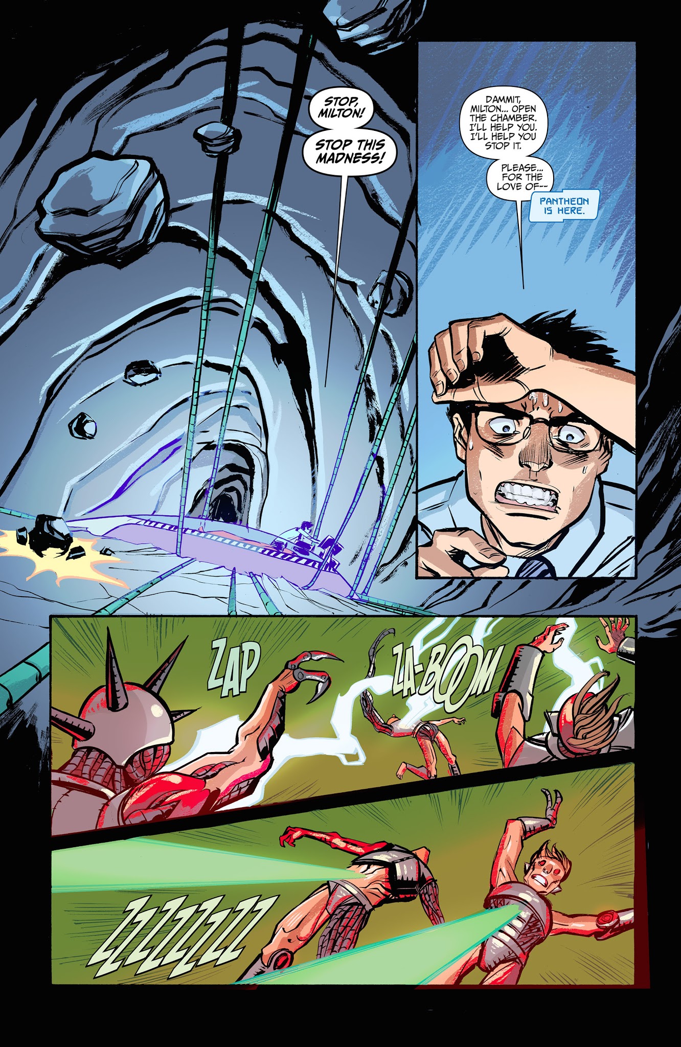Read online The Pantheon Project comic -  Issue #4 - 15