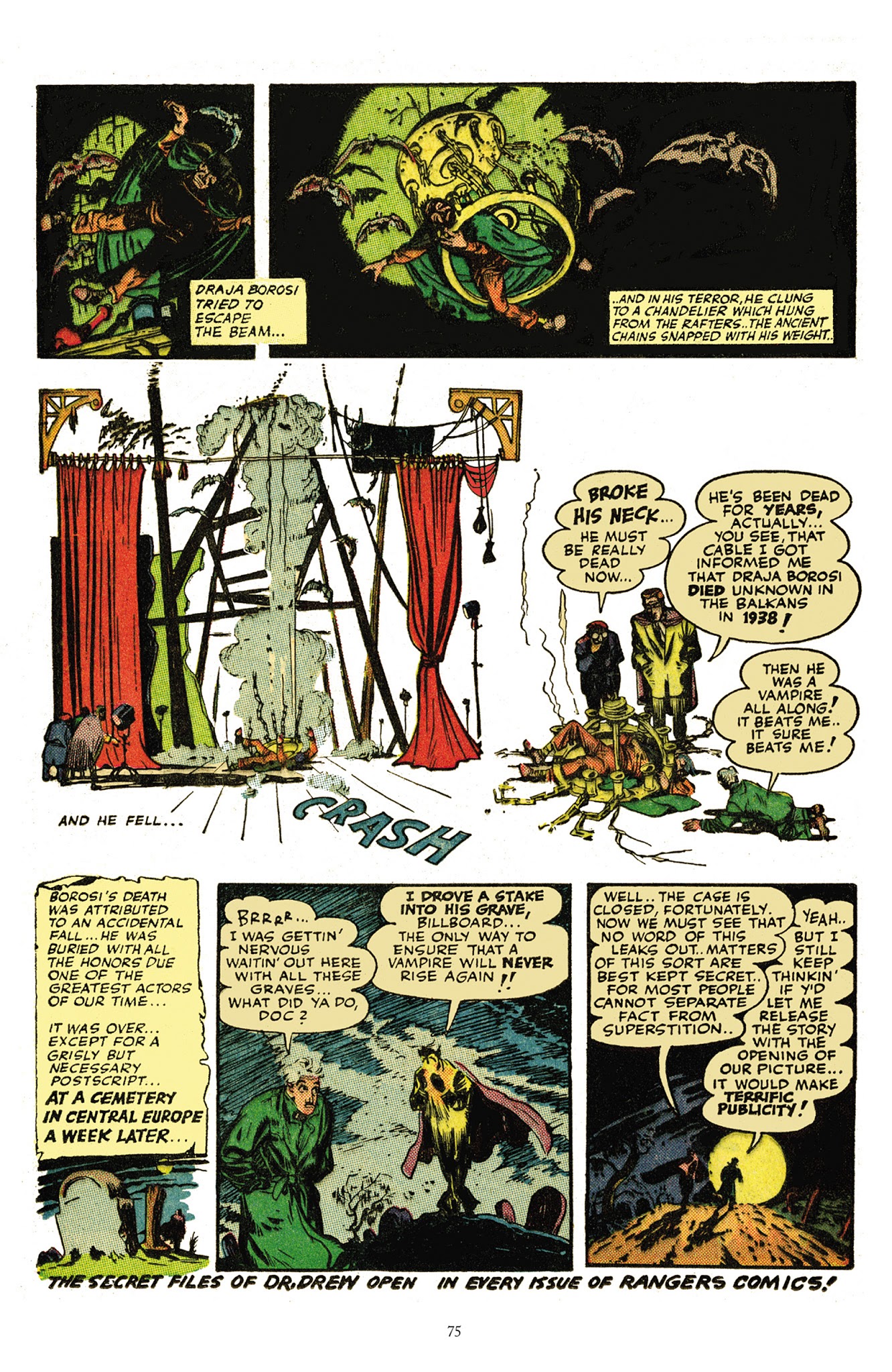 Read online Mr. Monster Presents: The Secret Files of Dr. Drew comic -  Issue # TPB - 76