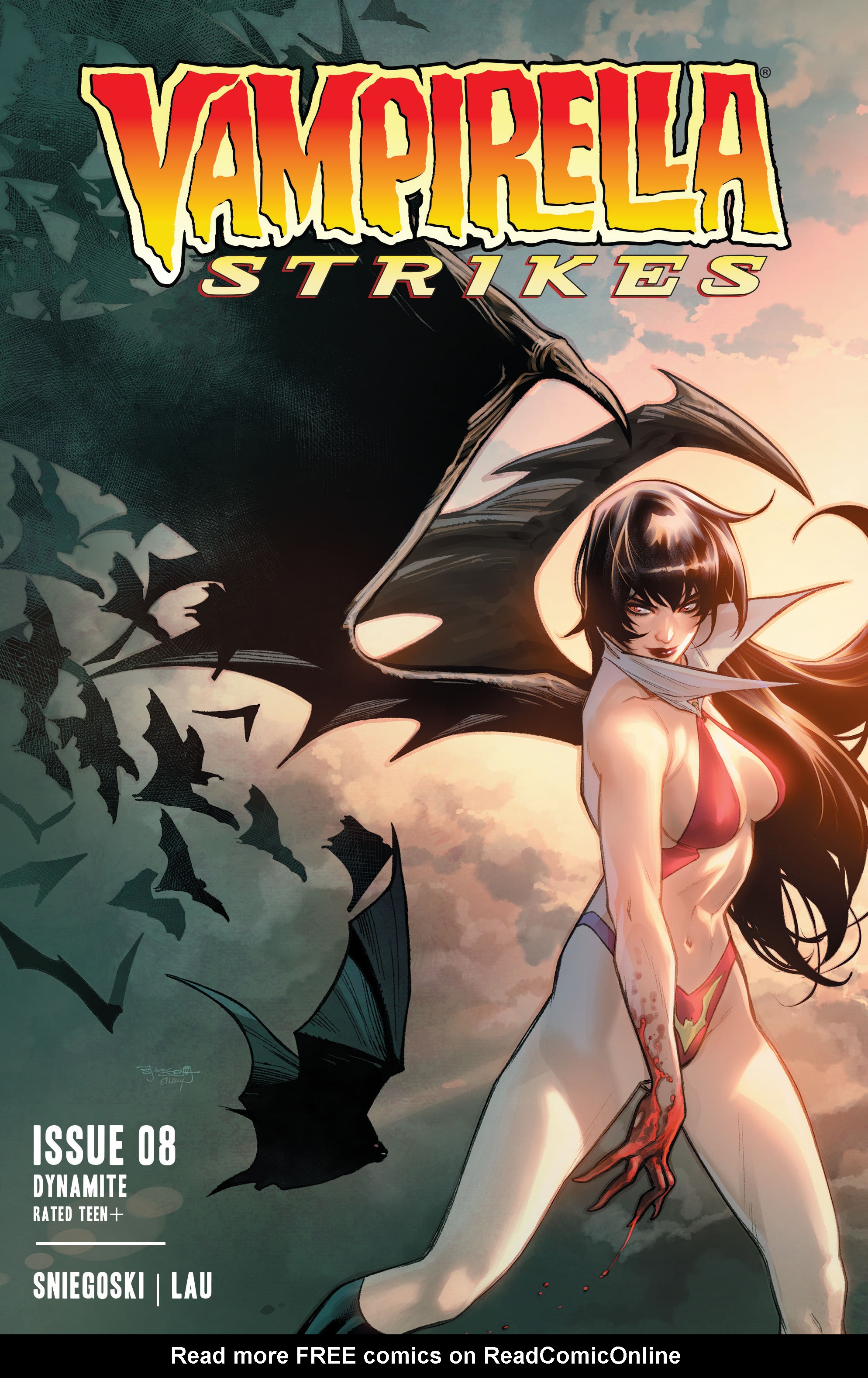 Read online Vampirella Strikes (2022) comic -  Issue #8 - 2