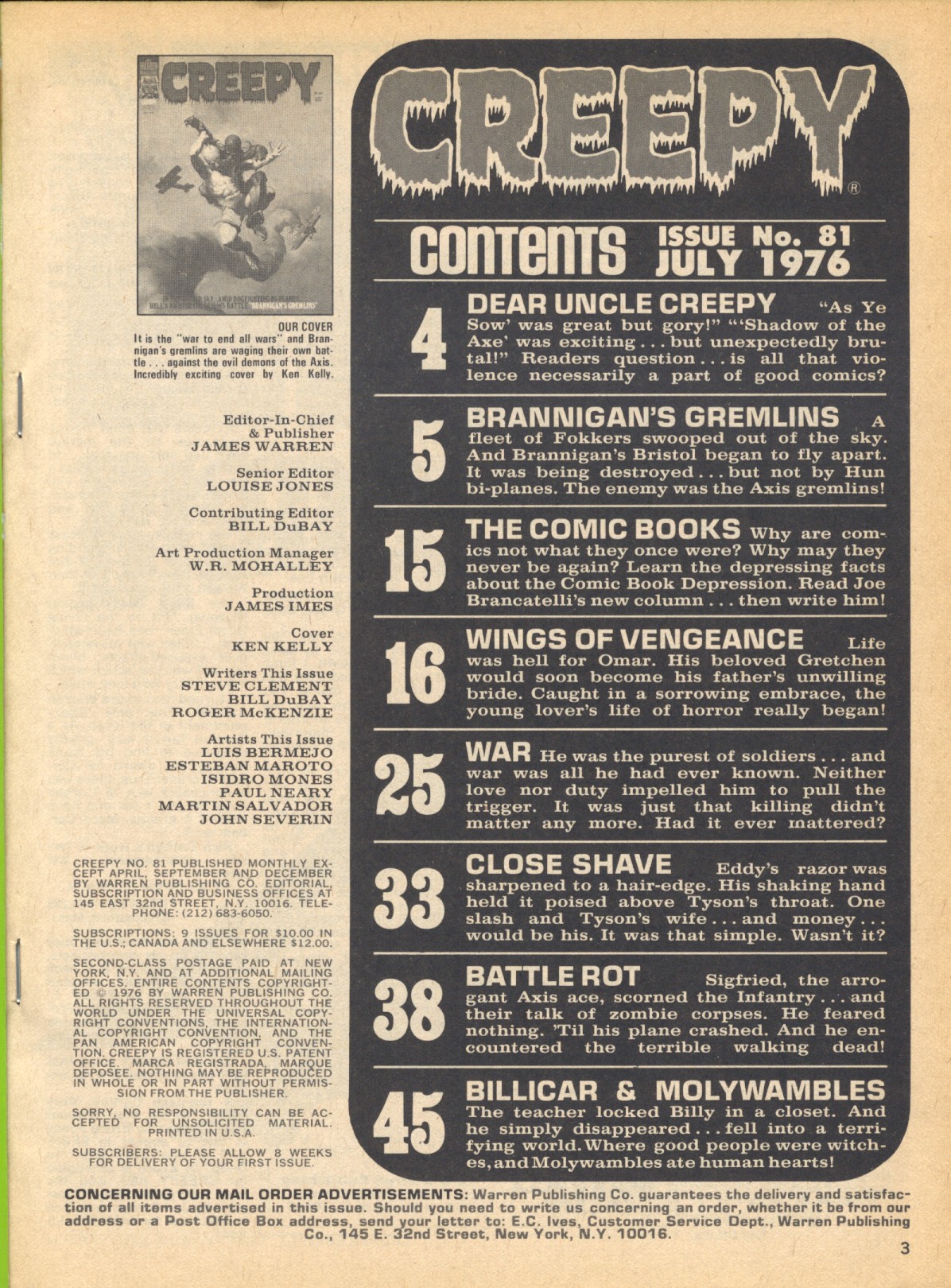 Creepy (1964) Issue #81 #81 - English 3