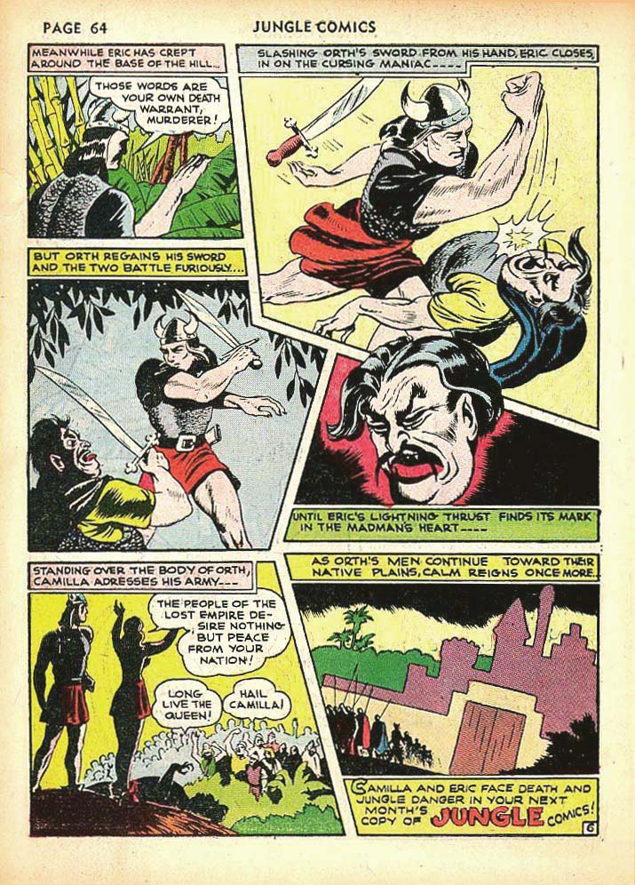 Read online Jungle Comics comic -  Issue #25 - 66