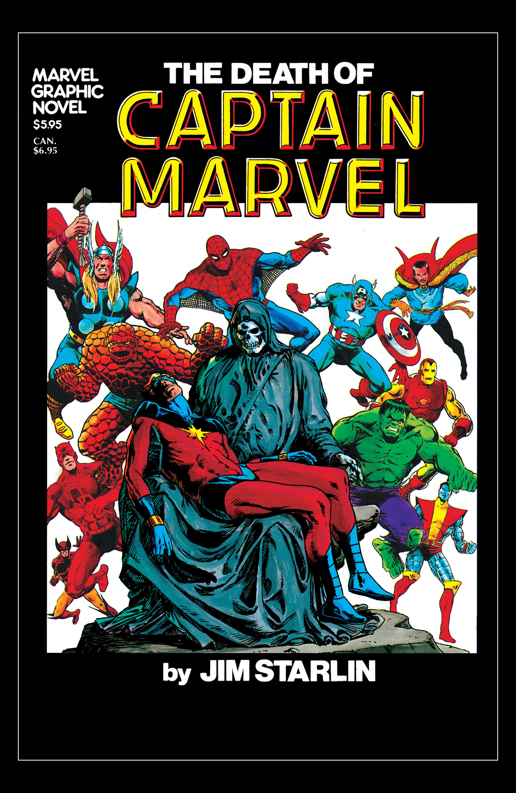 Read online Captain Marvel by Jim Starlin comic -  Issue # TPB (Part 2) - 72