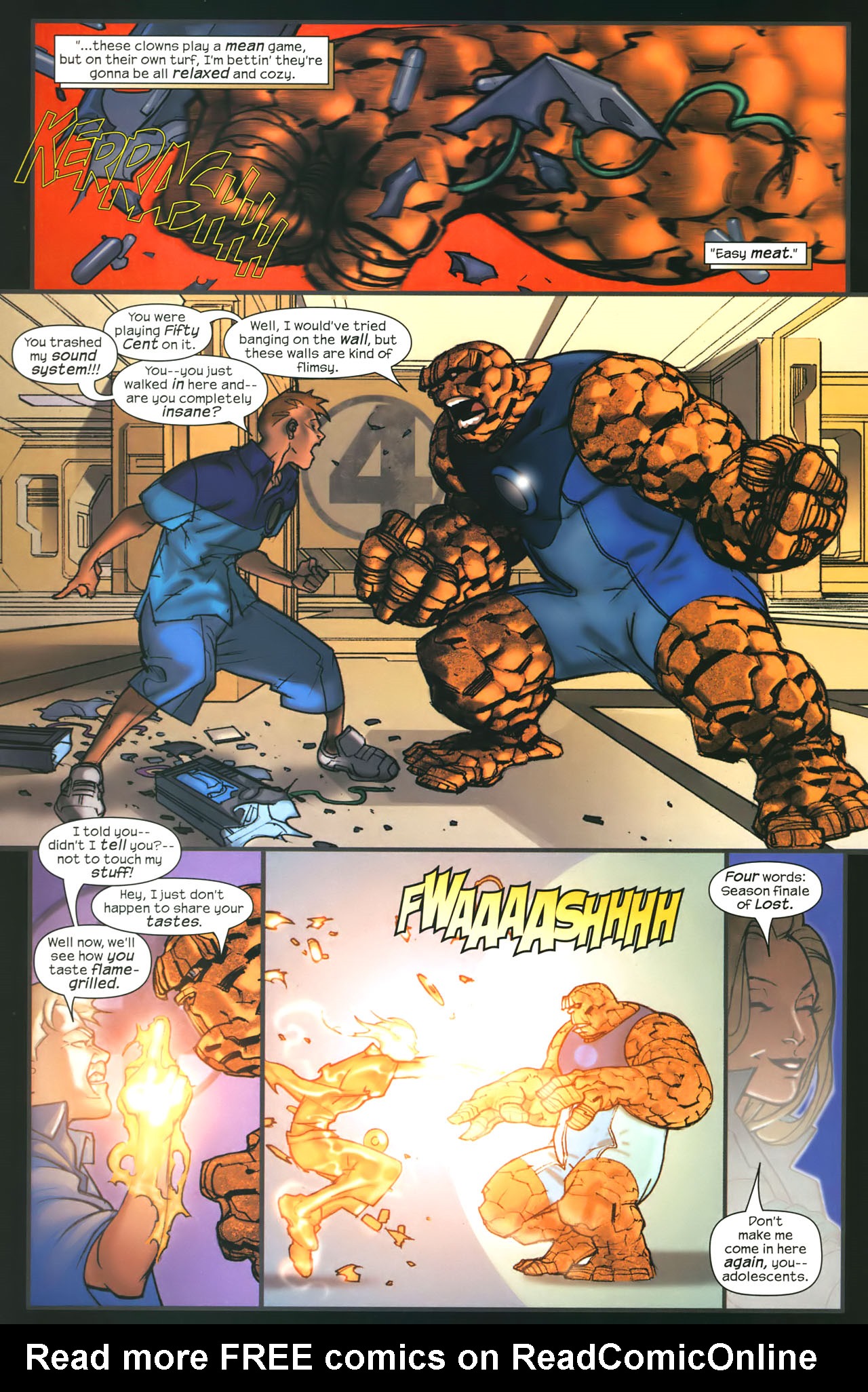 Read online Ultimate X-Men/Fantastic Four comic -  Issue # Full - 14