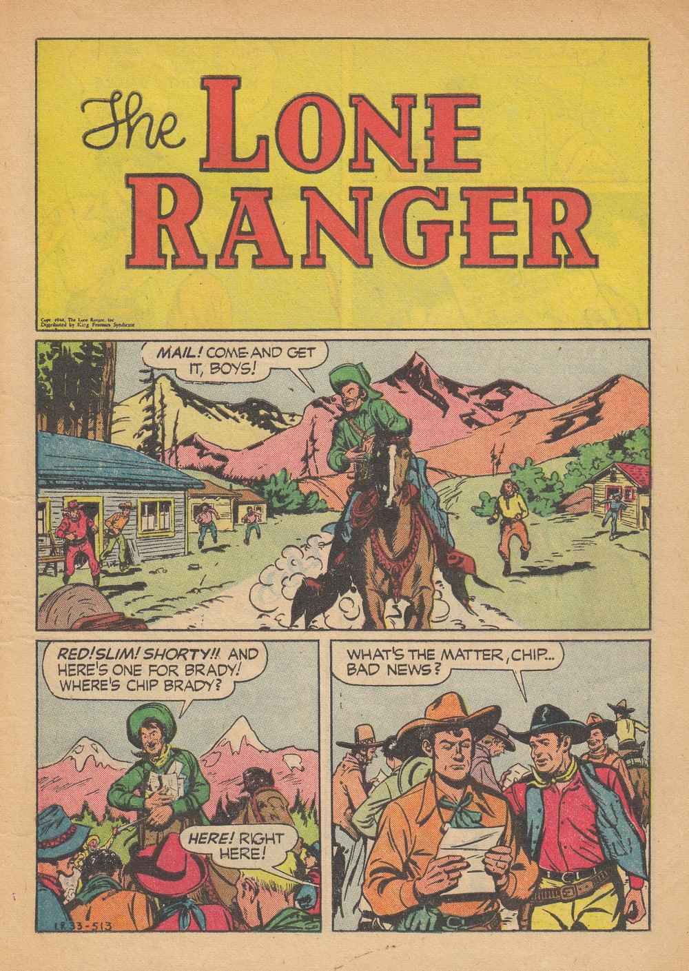 Read online The Lone Ranger (1948) comic -  Issue #33 - 3