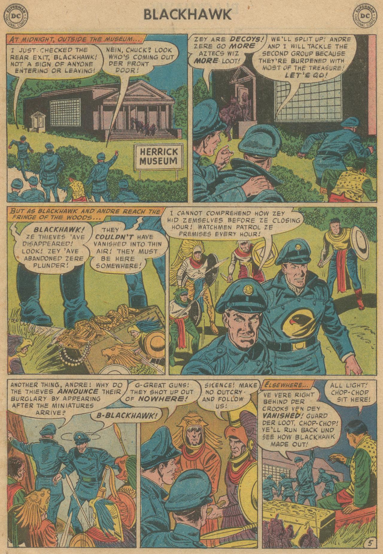 Read online Blackhawk (1957) comic -  Issue #124 - 6