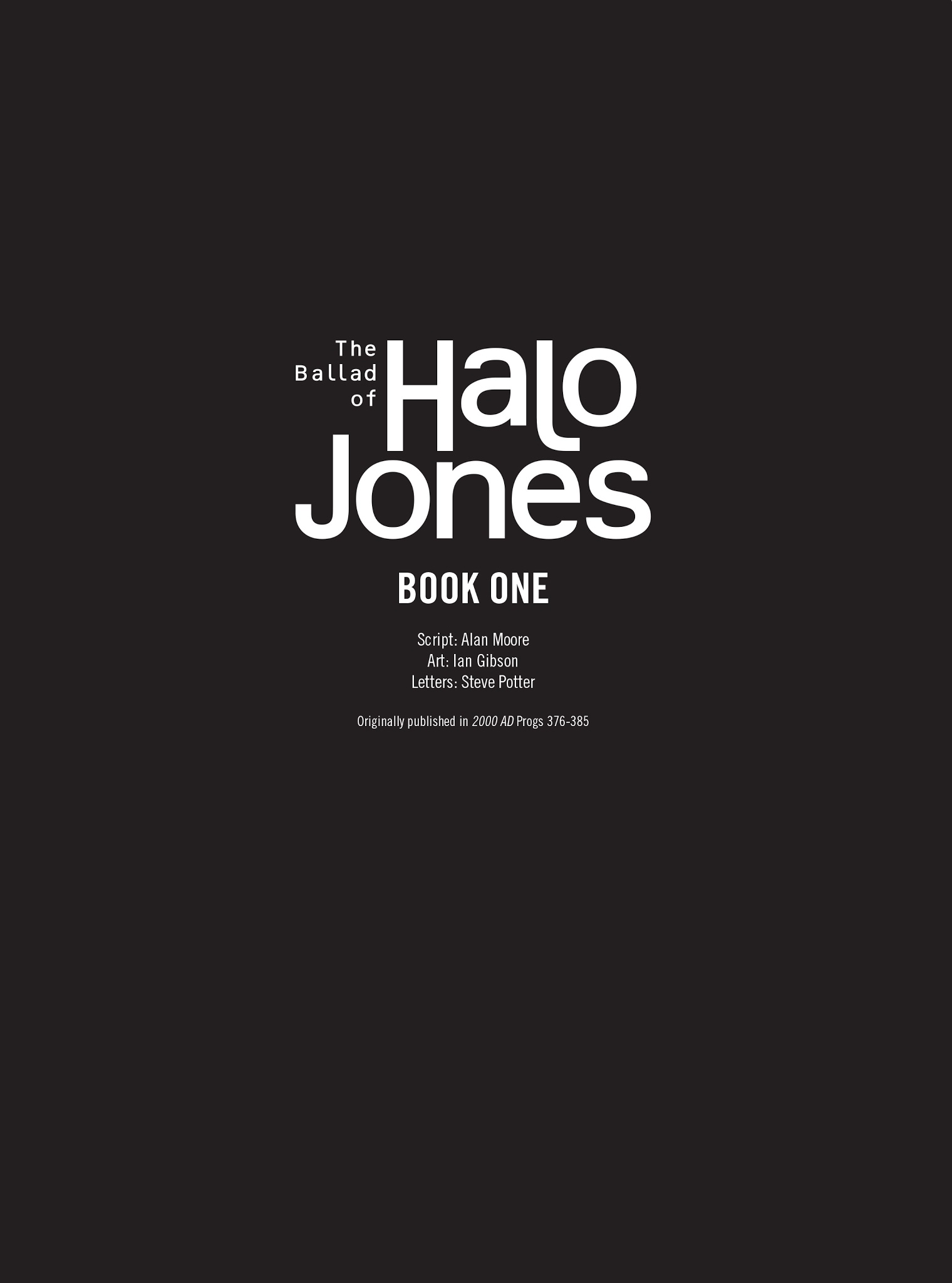 Read online The Ballad of Halo Jones comic -  Issue # TPB - 5