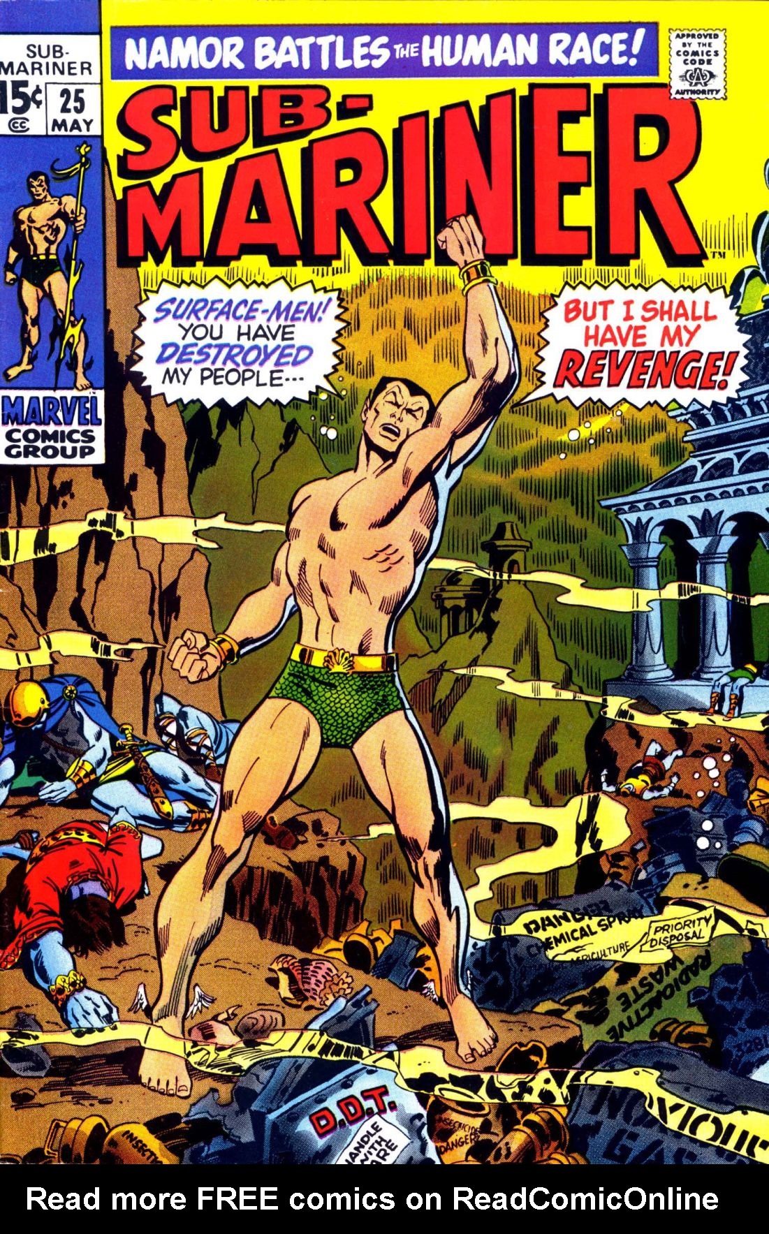 Read online The Sub-Mariner comic -  Issue #25 - 1