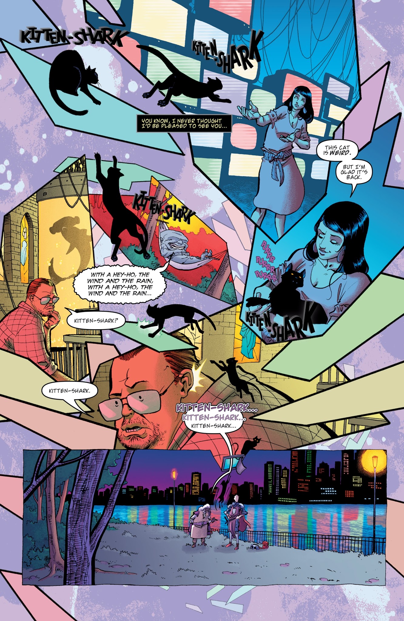 Read online Dirk Gently's Holistic Detective Agency: The Salmon of Doubt comic -  Issue #9 - 12