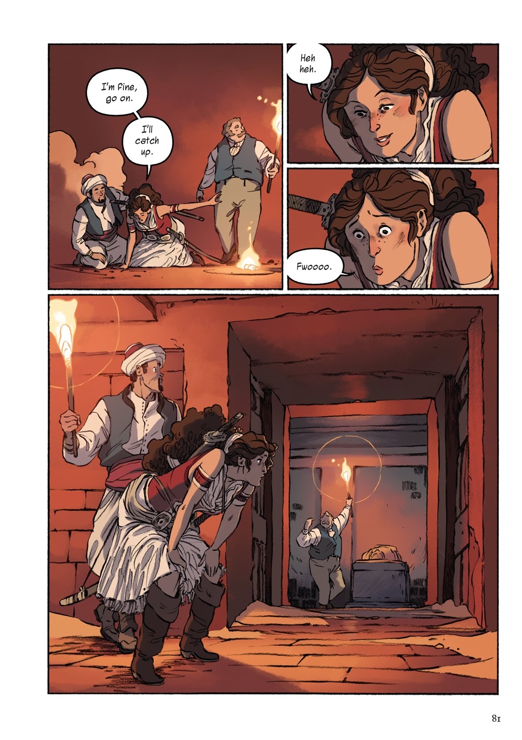 Read online Delilah Dirk and the Pillars of Hercules comic -  Issue # TPB (Part 1) - 79