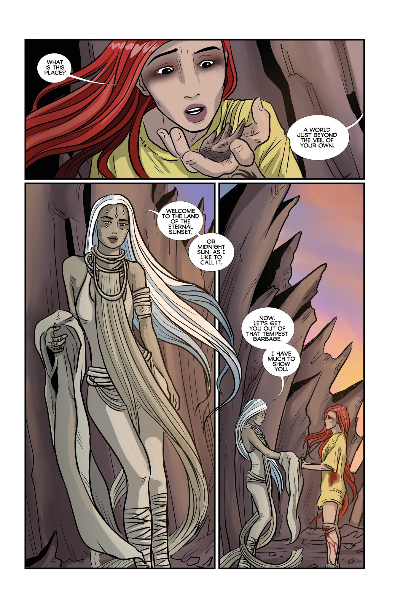 Read online Skin & Earth comic -  Issue #5 - 15
